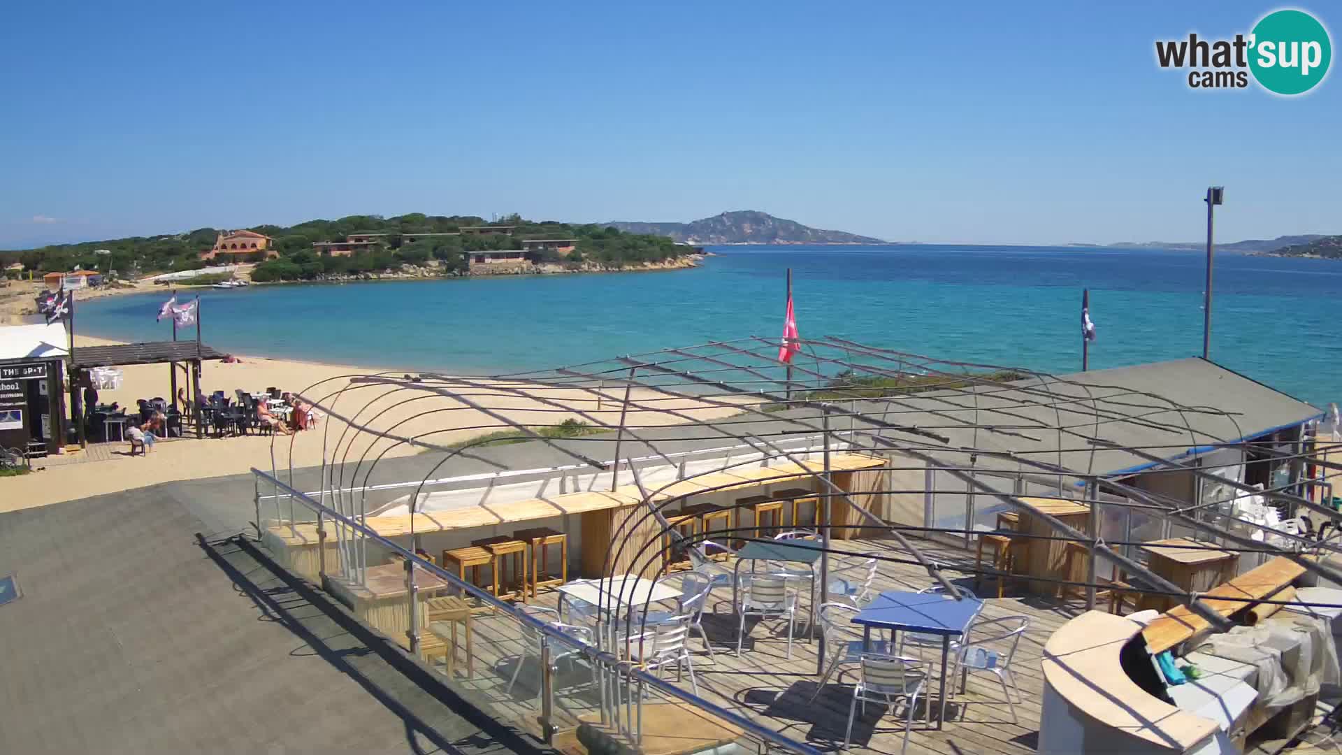 Spletna kamera plaža Porto Pollo – Rupi’s