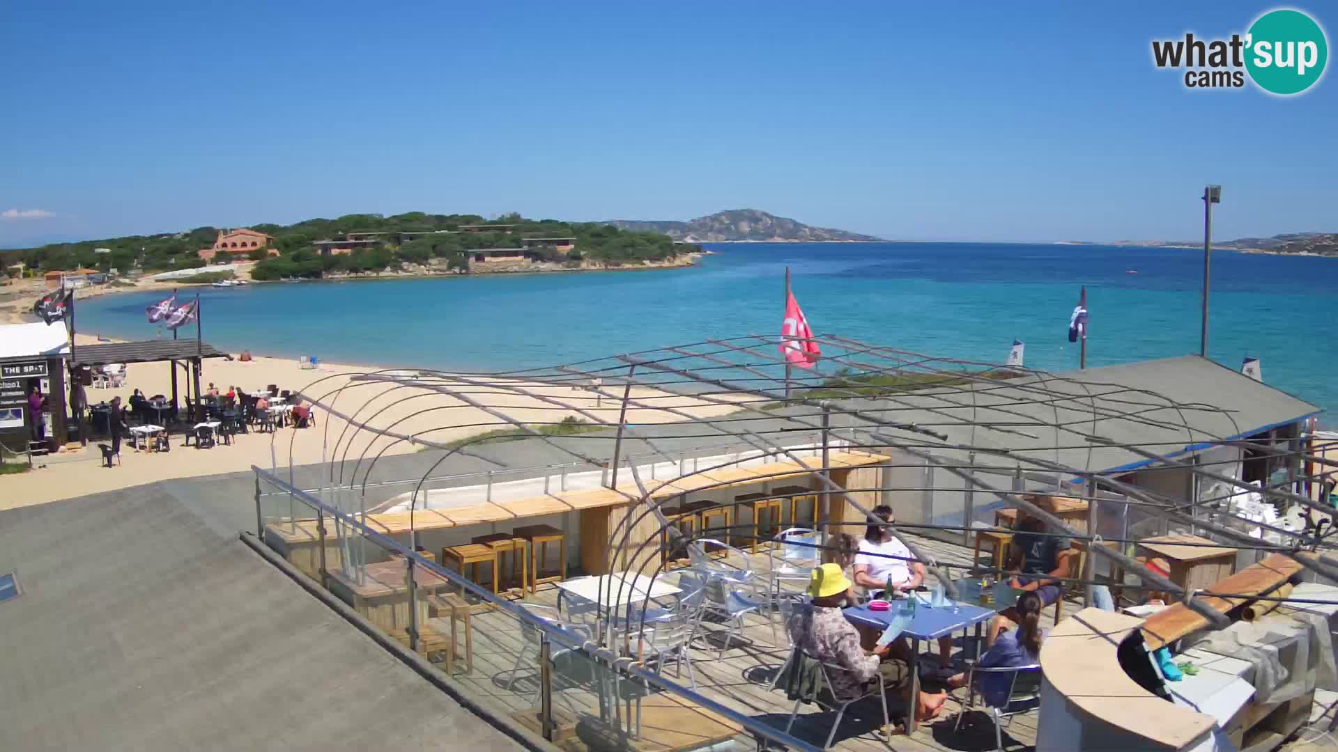 Spletna kamera plaža Porto Pollo – Rupi’s
