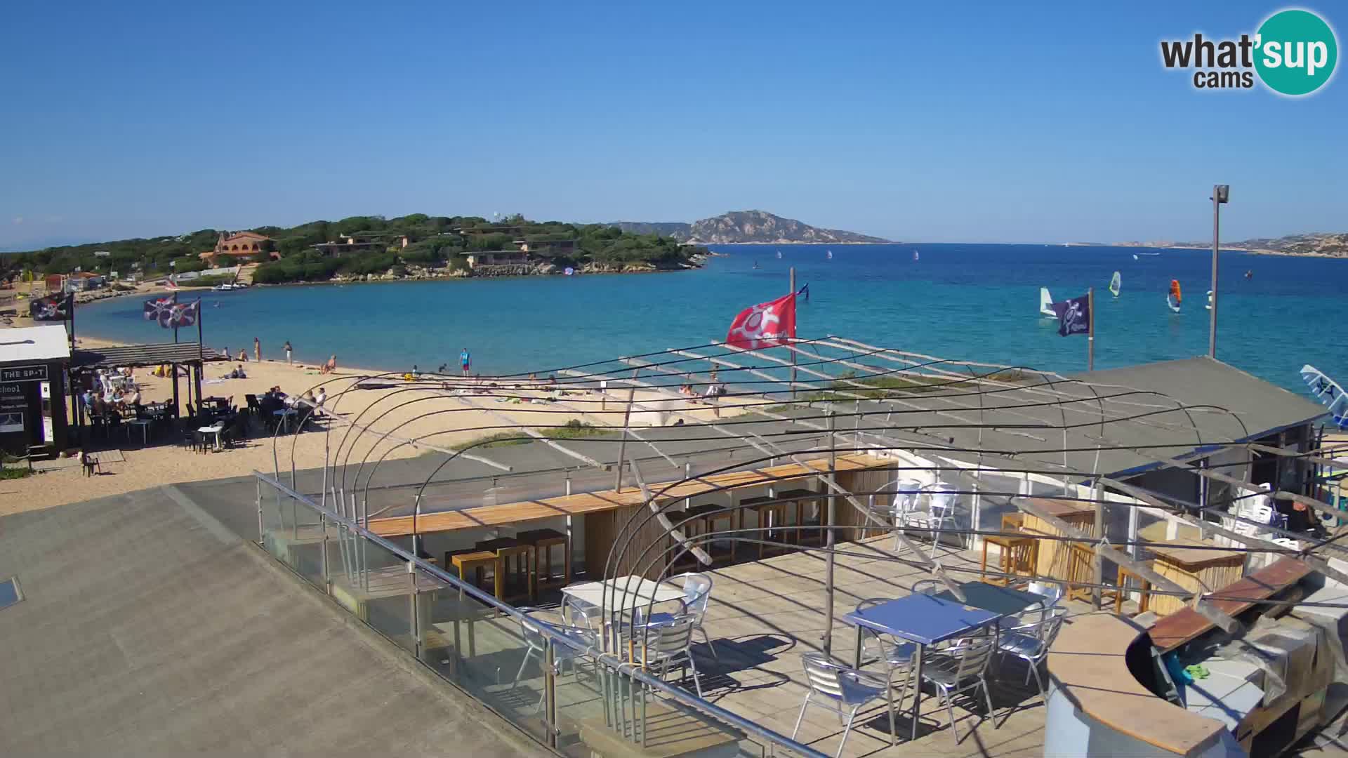 Spletna kamera plaža Porto Pollo – Rupi’s