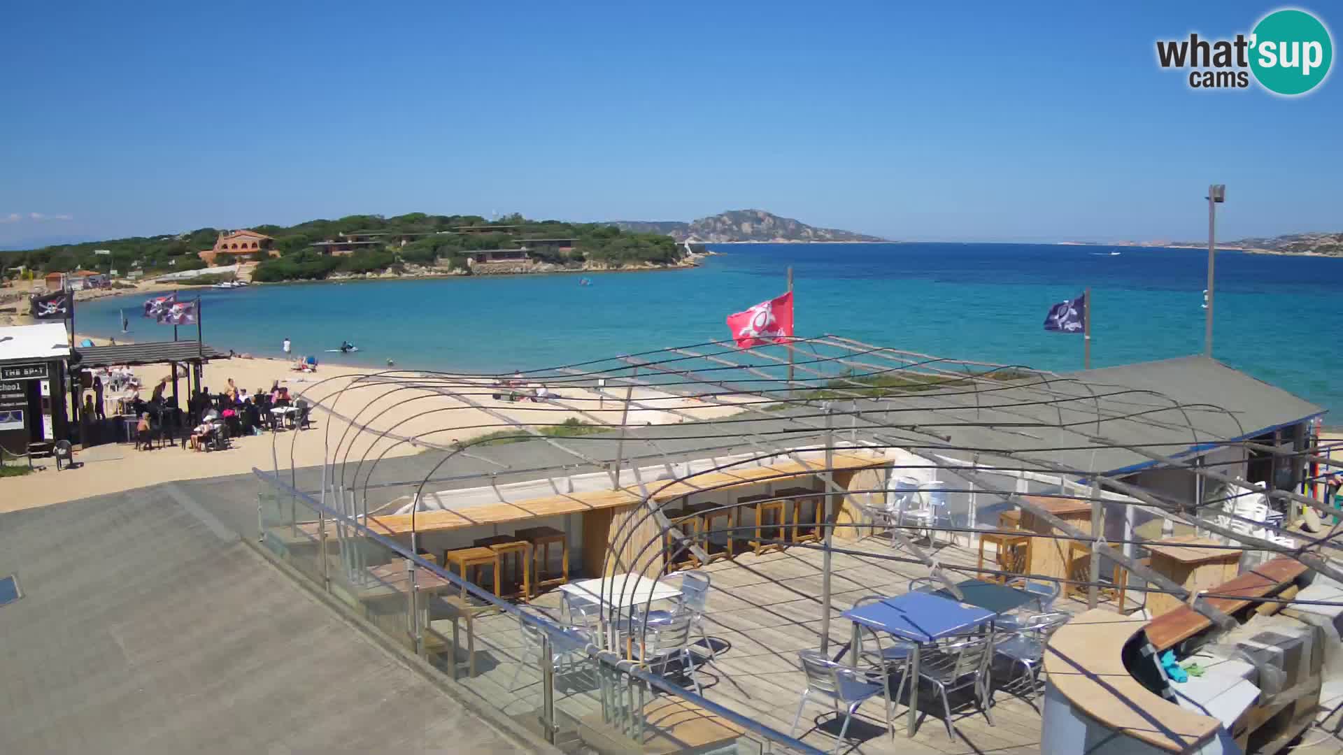 Web kamera plaža Porto Pollo – Rupi’s