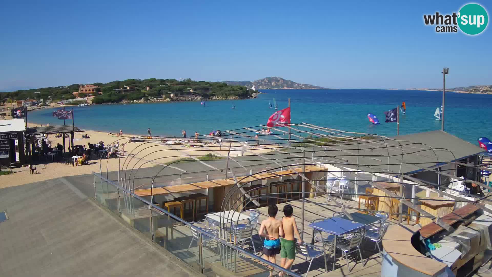 Spletna kamera plaža Porto Pollo – Rupi’s