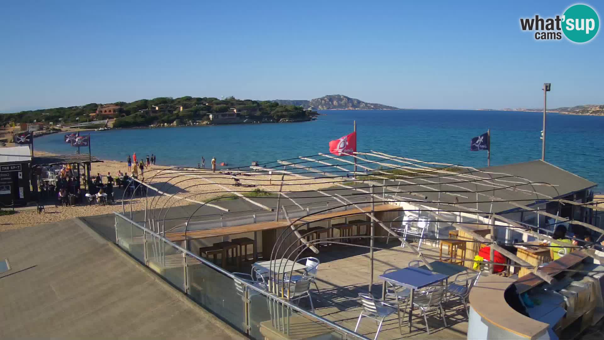 Spletna kamera plaža Porto Pollo – Rupi’s