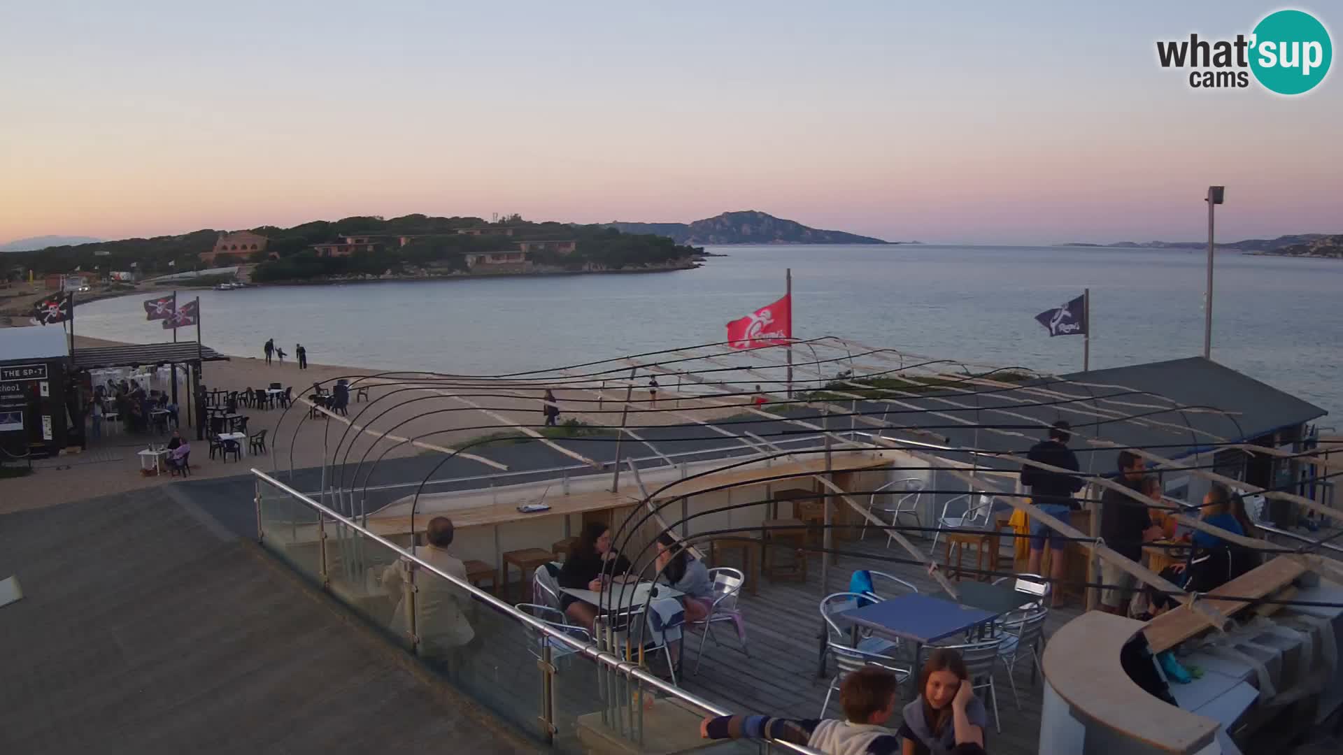 Spletna kamera plaža Porto Pollo – Rupi’s