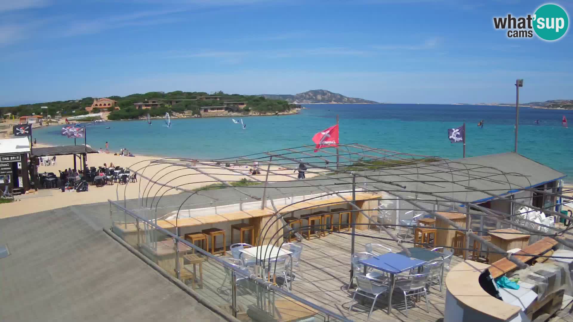 Spletna kamera plaža Porto Pollo – Rupi’s