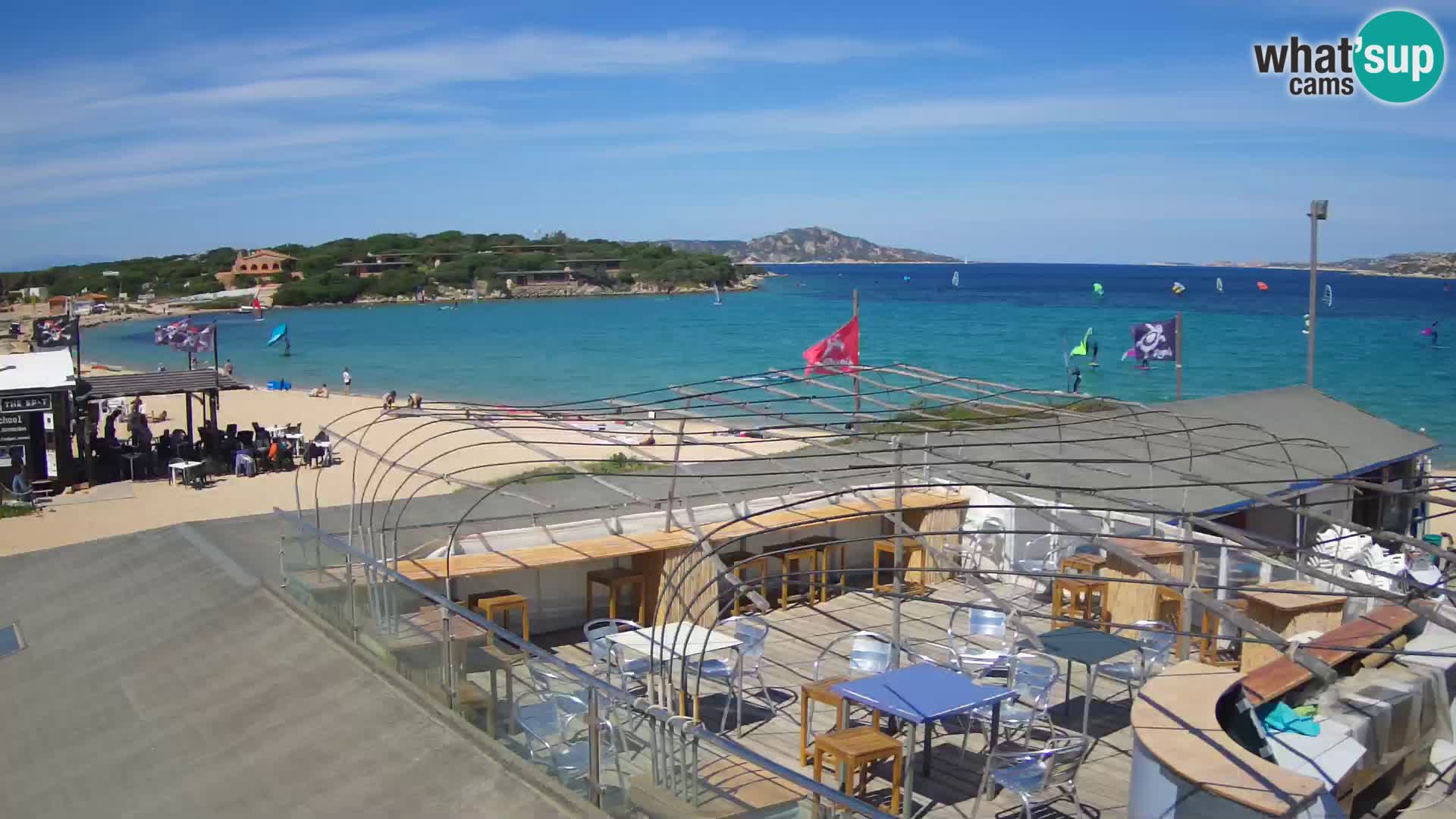 Spletna kamera plaža Porto Pollo – Rupi’s