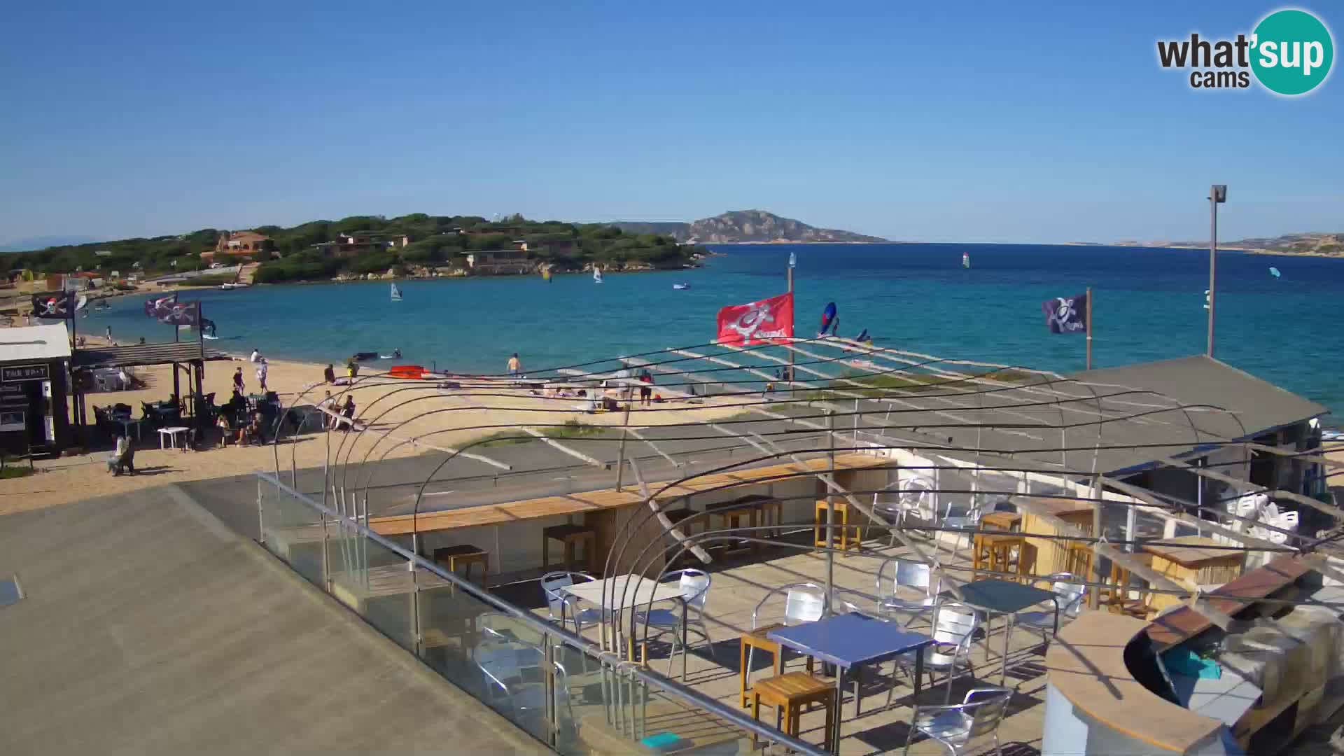 Spletna kamera plaža Porto Pollo – Rupi’s