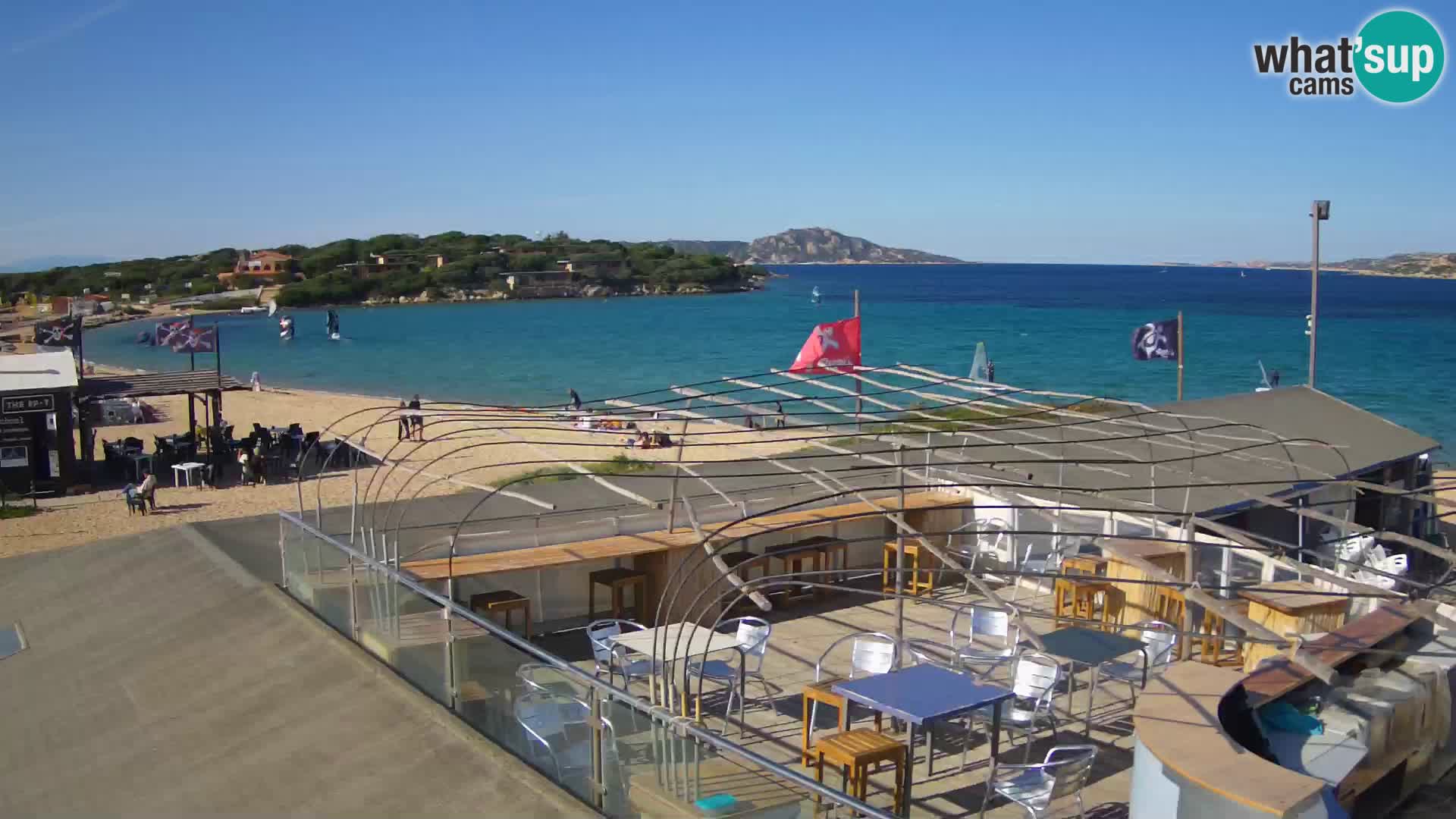 Spletna kamera plaža Porto Pollo – Rupi’s