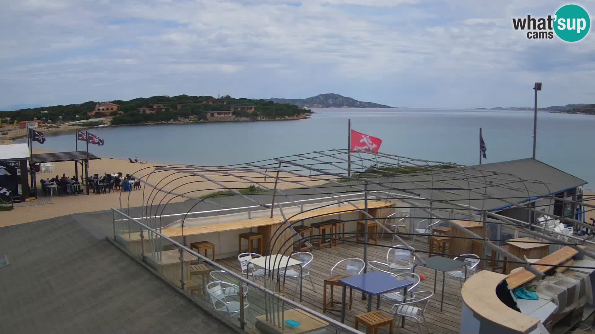 Web kamera plaža Porto Pollo – Rupi’s