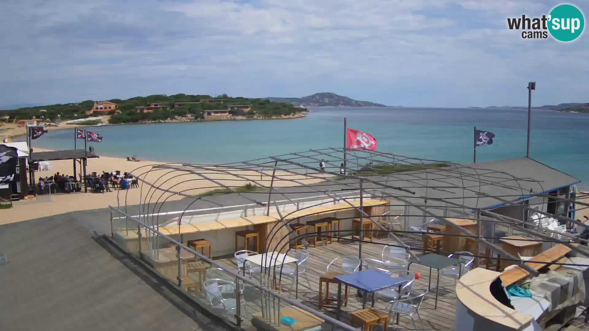 Spletna kamera plaža Porto Pollo – Rupi’s