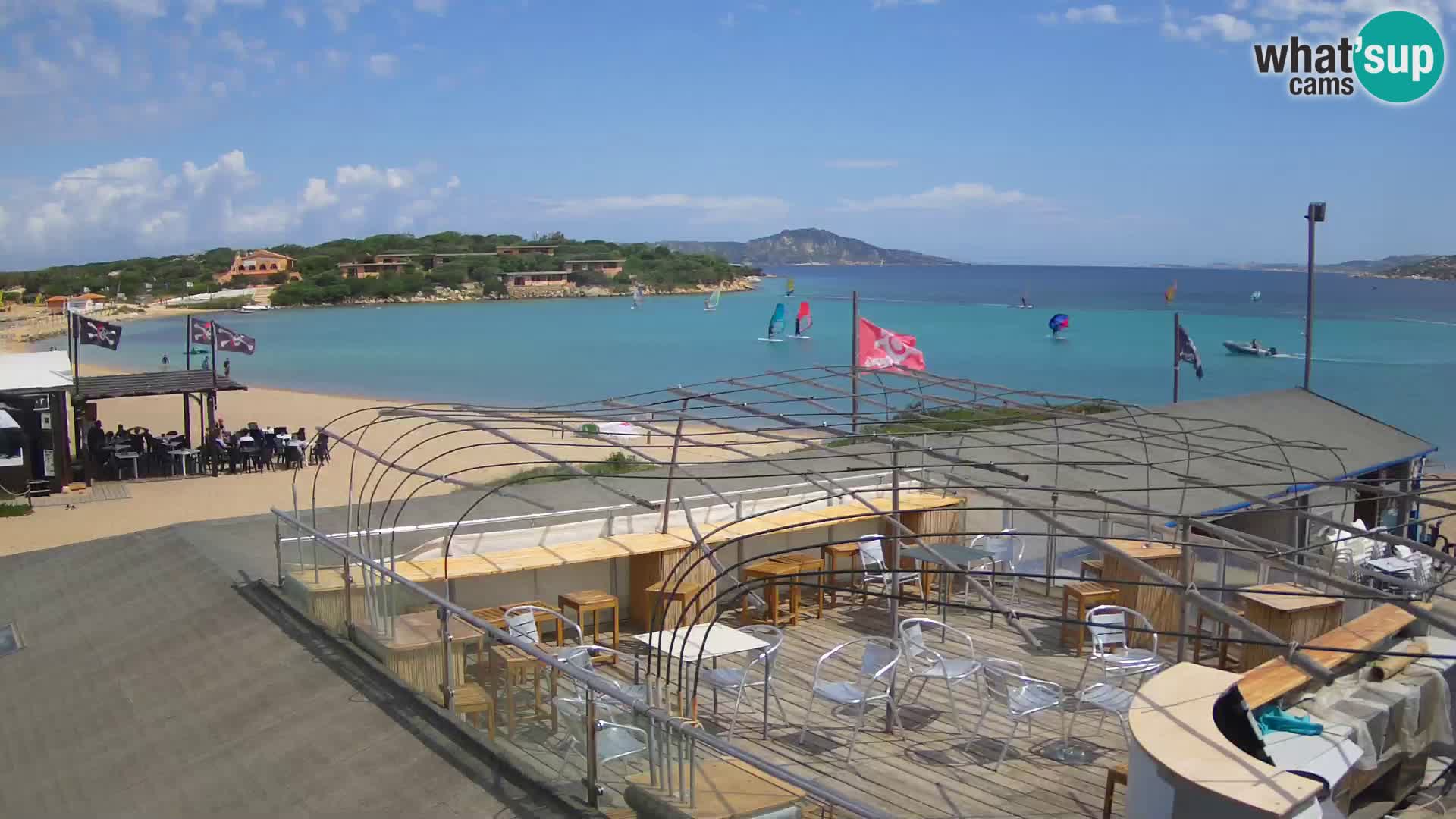 Spletna kamera plaža Porto Pollo – Rupi’s