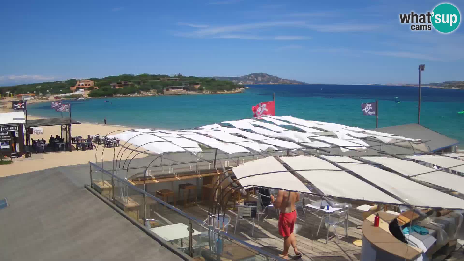 Web kamera plaža Porto Pollo – Rupi’s