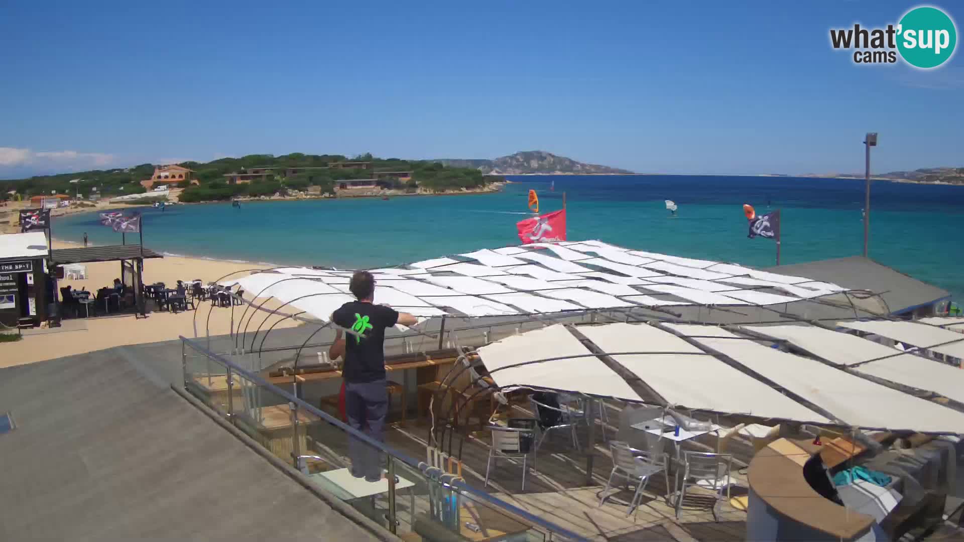 Spletna kamera plaža Porto Pollo – Rupi’s