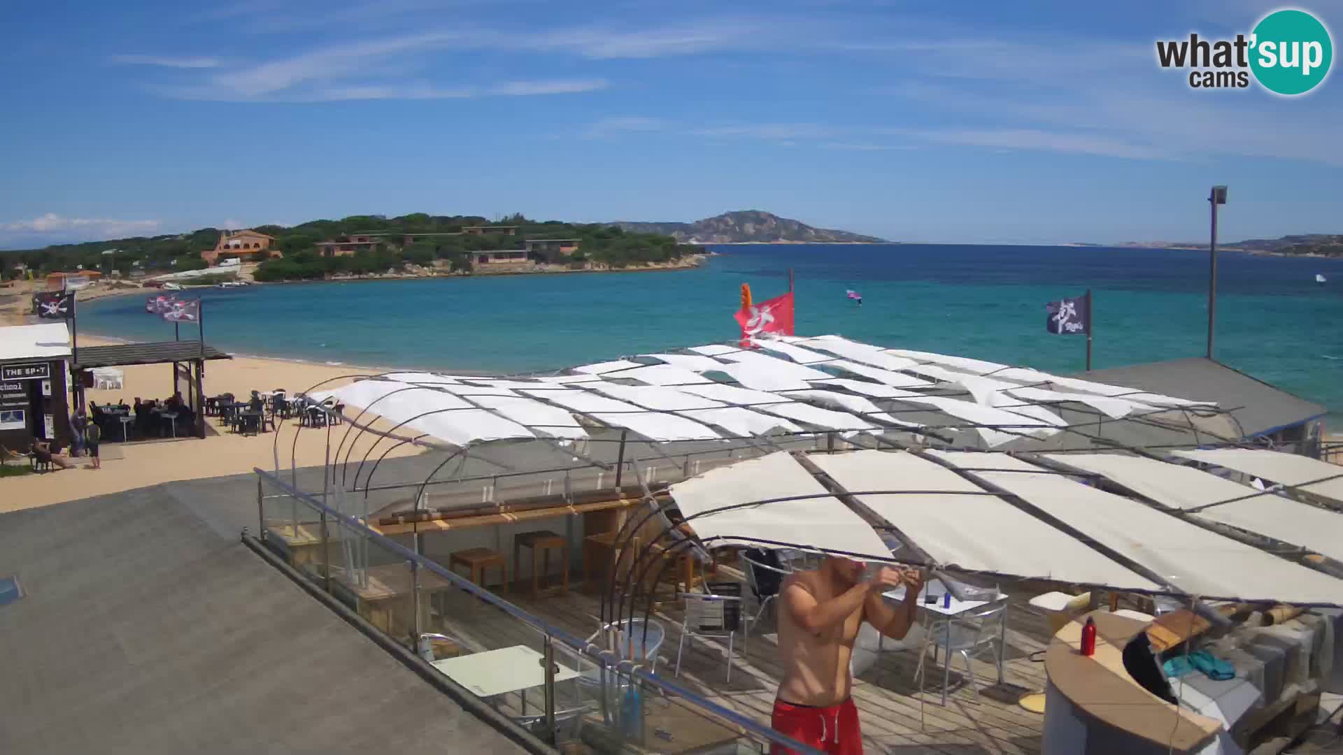 Web kamera plaža Porto Pollo – Rupi’s