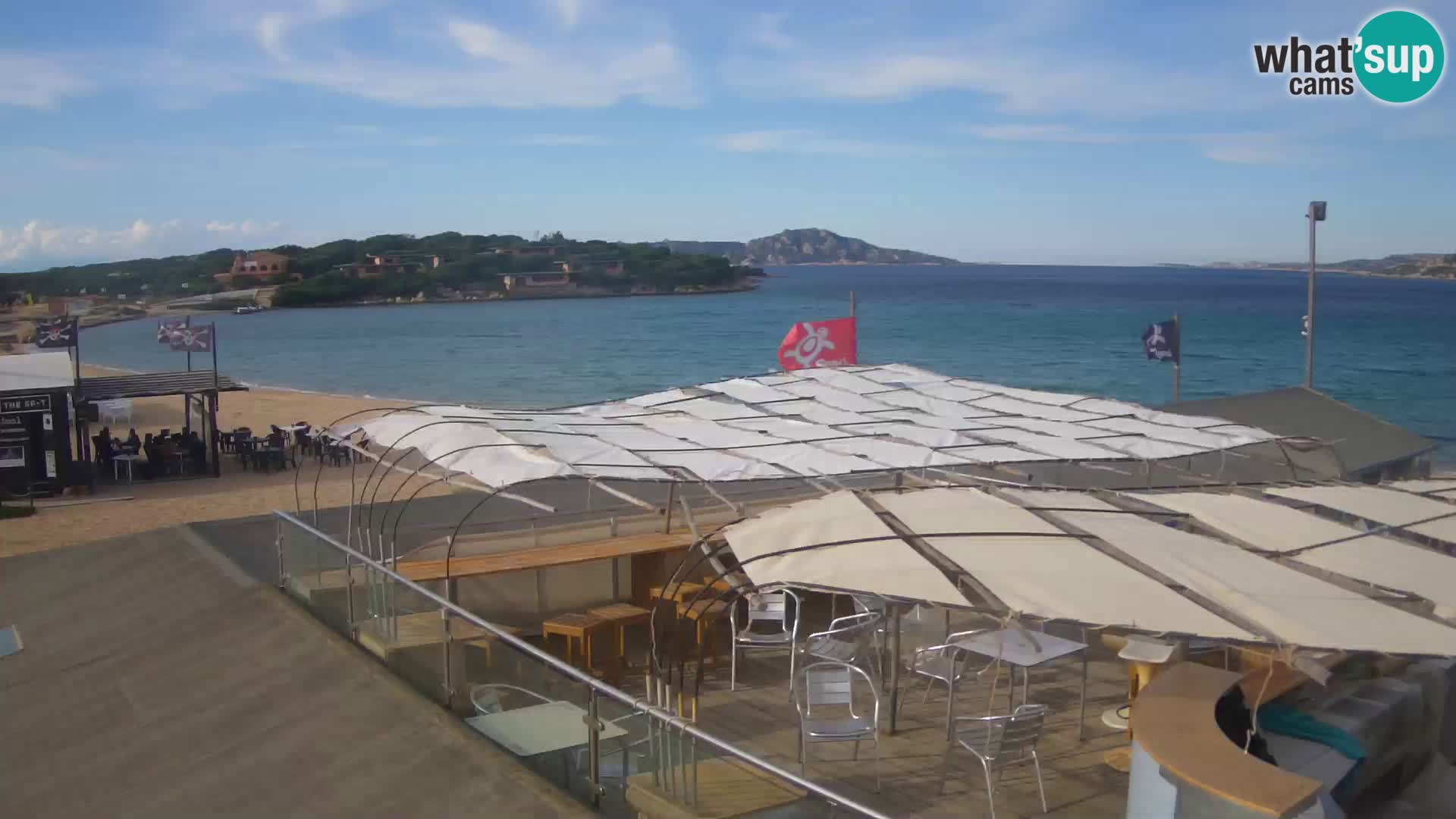 Web kamera plaža Porto Pollo – Rupi’s