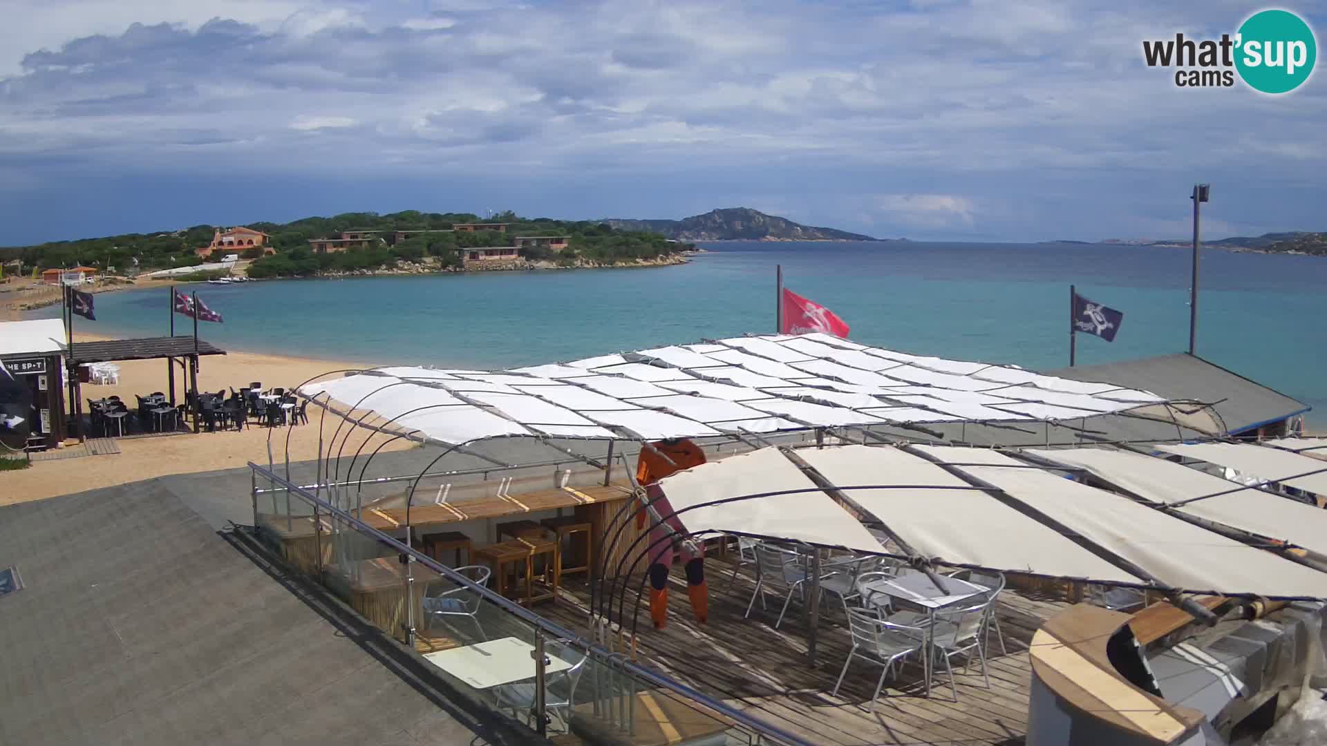 Spletna kamera plaža Porto Pollo – Rupi’s