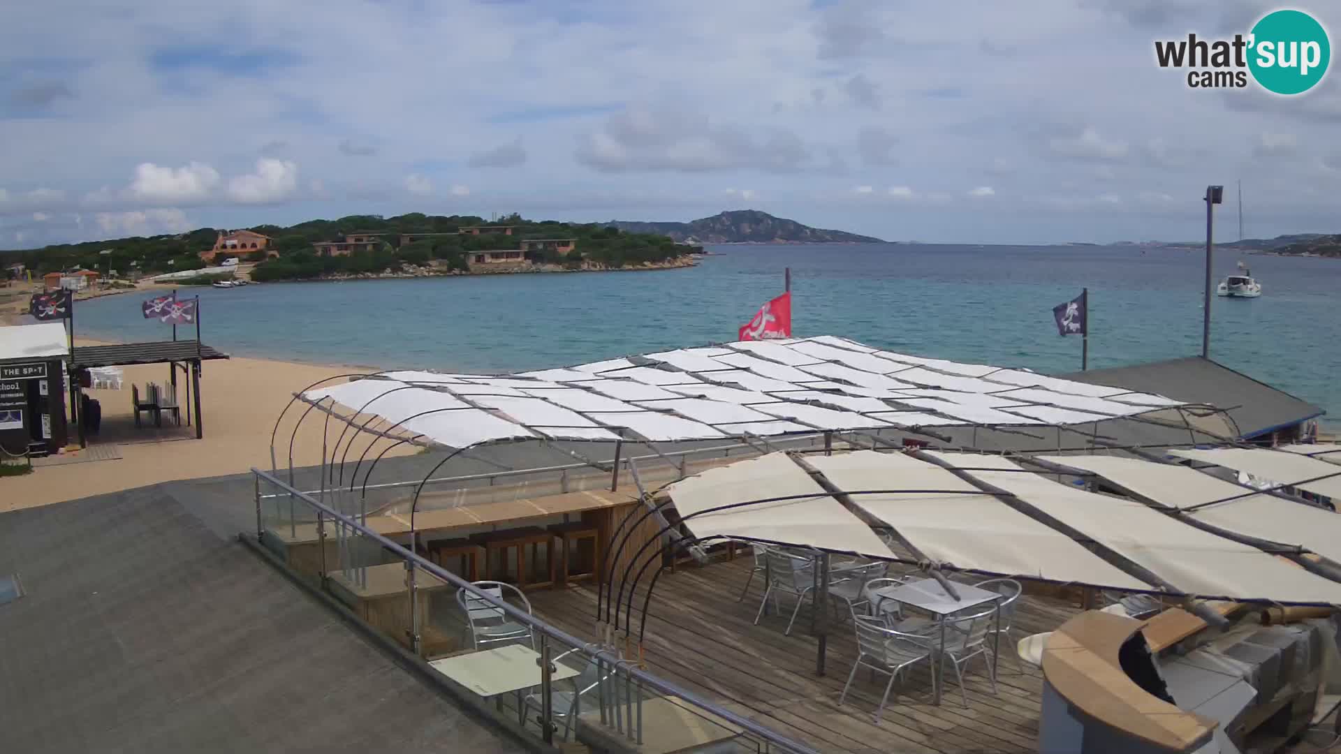 Spletna kamera plaža Porto Pollo – Rupi’s