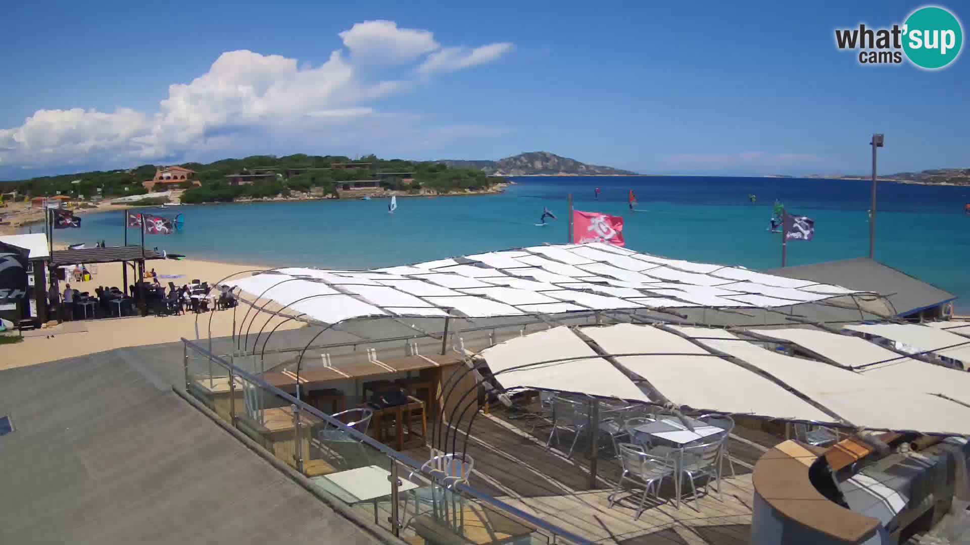 Spletna kamera plaža Porto Pollo – Rupi’s
