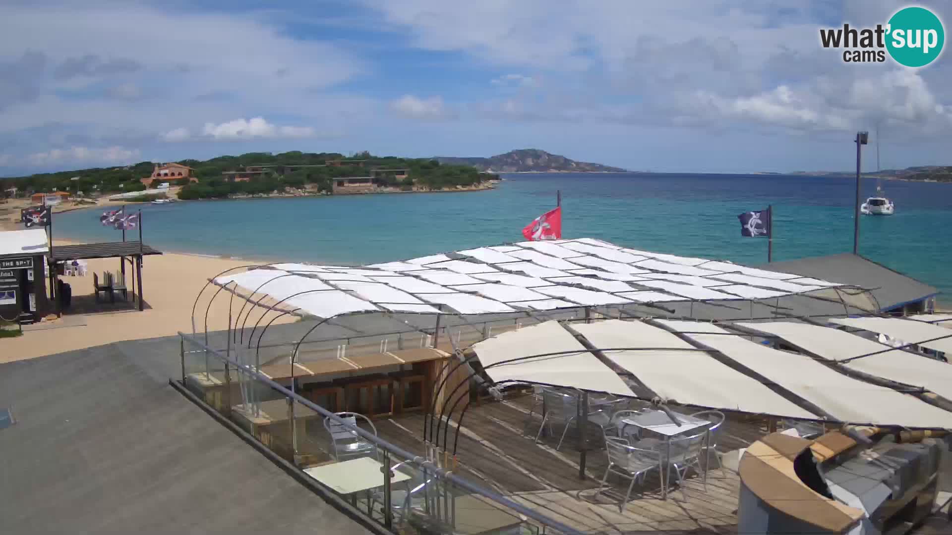 Web kamera plaža Porto Pollo – Rupi’s