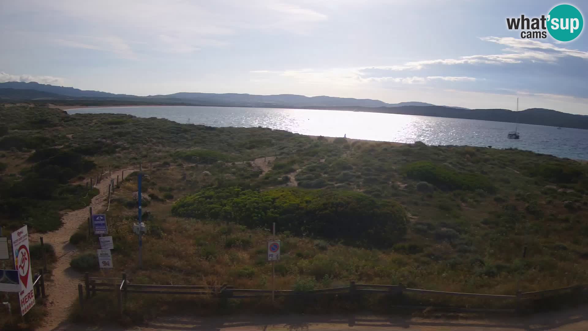 Spletna kamera plaža Porto Pollo – Rupi’s