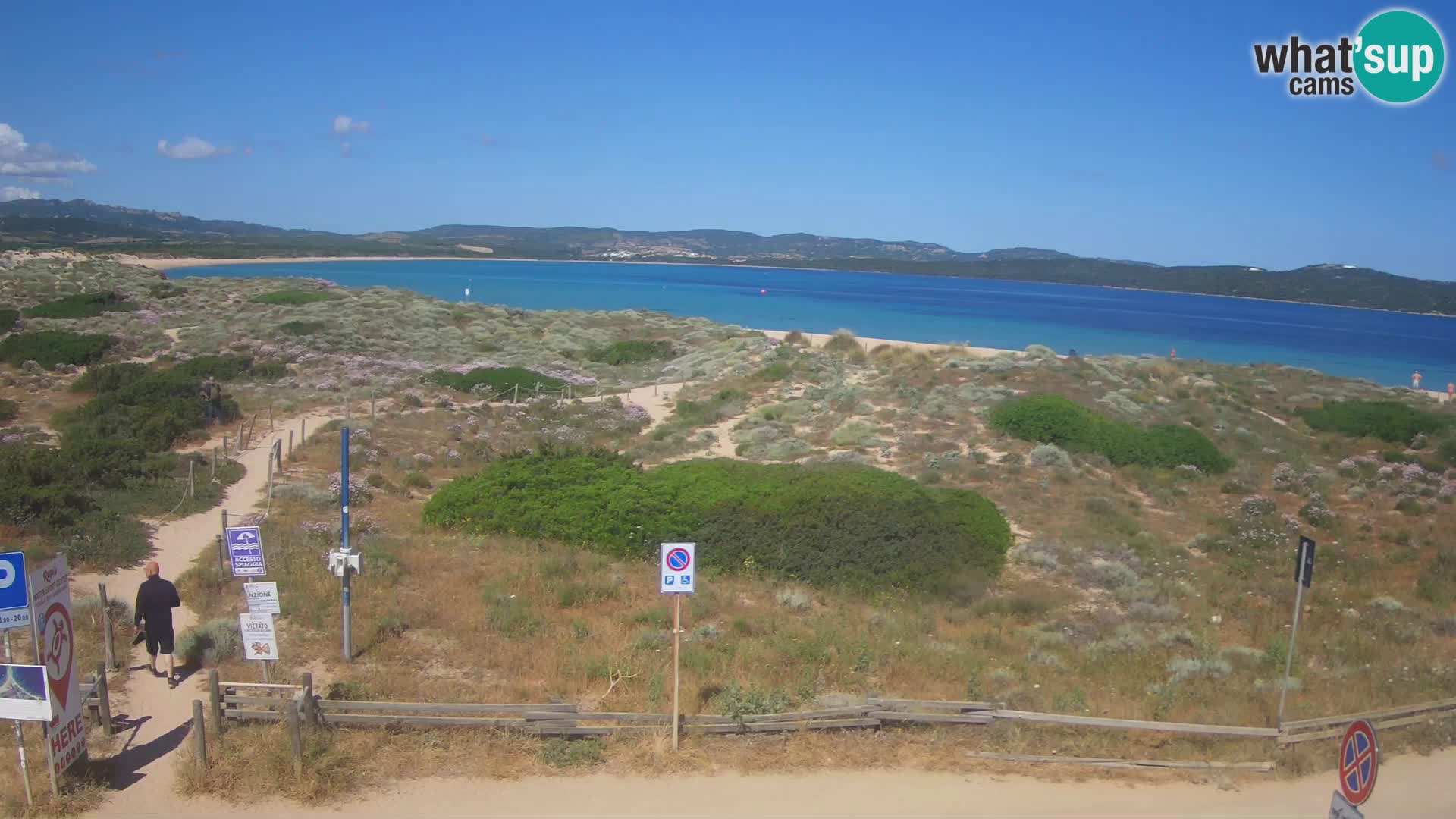 Spletna kamera plaža Porto Pollo – Rupi’s