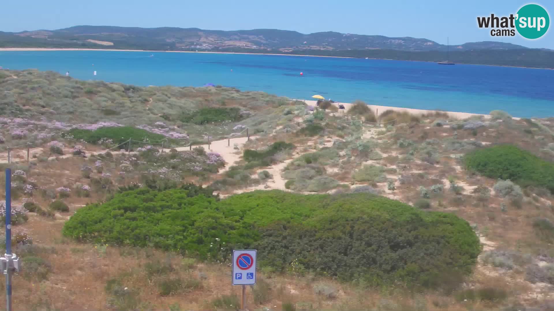 Spletna kamera plaža Porto Pollo – Rupi’s