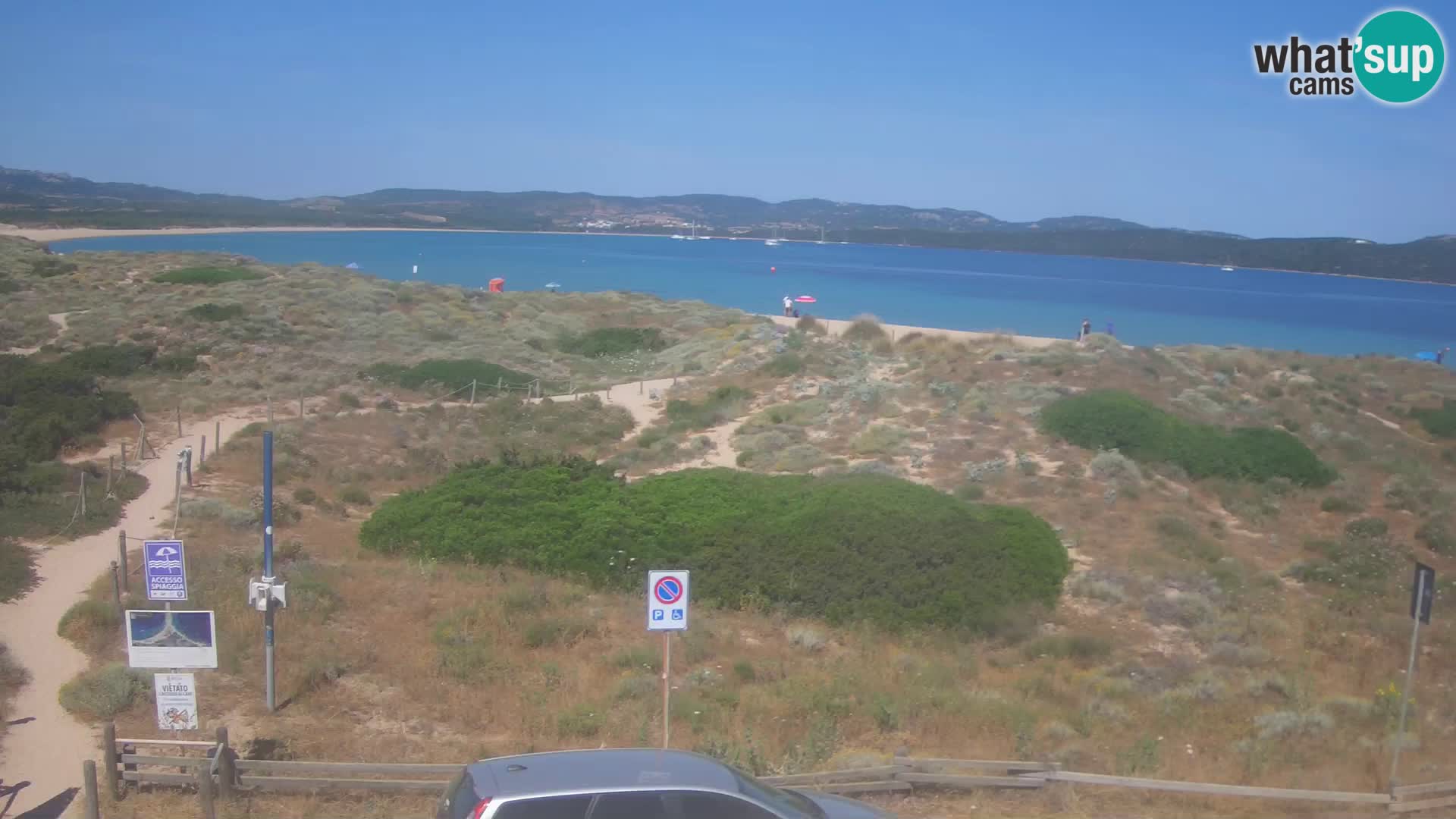Spletna kamera plaža Porto Pollo – Rupi’s