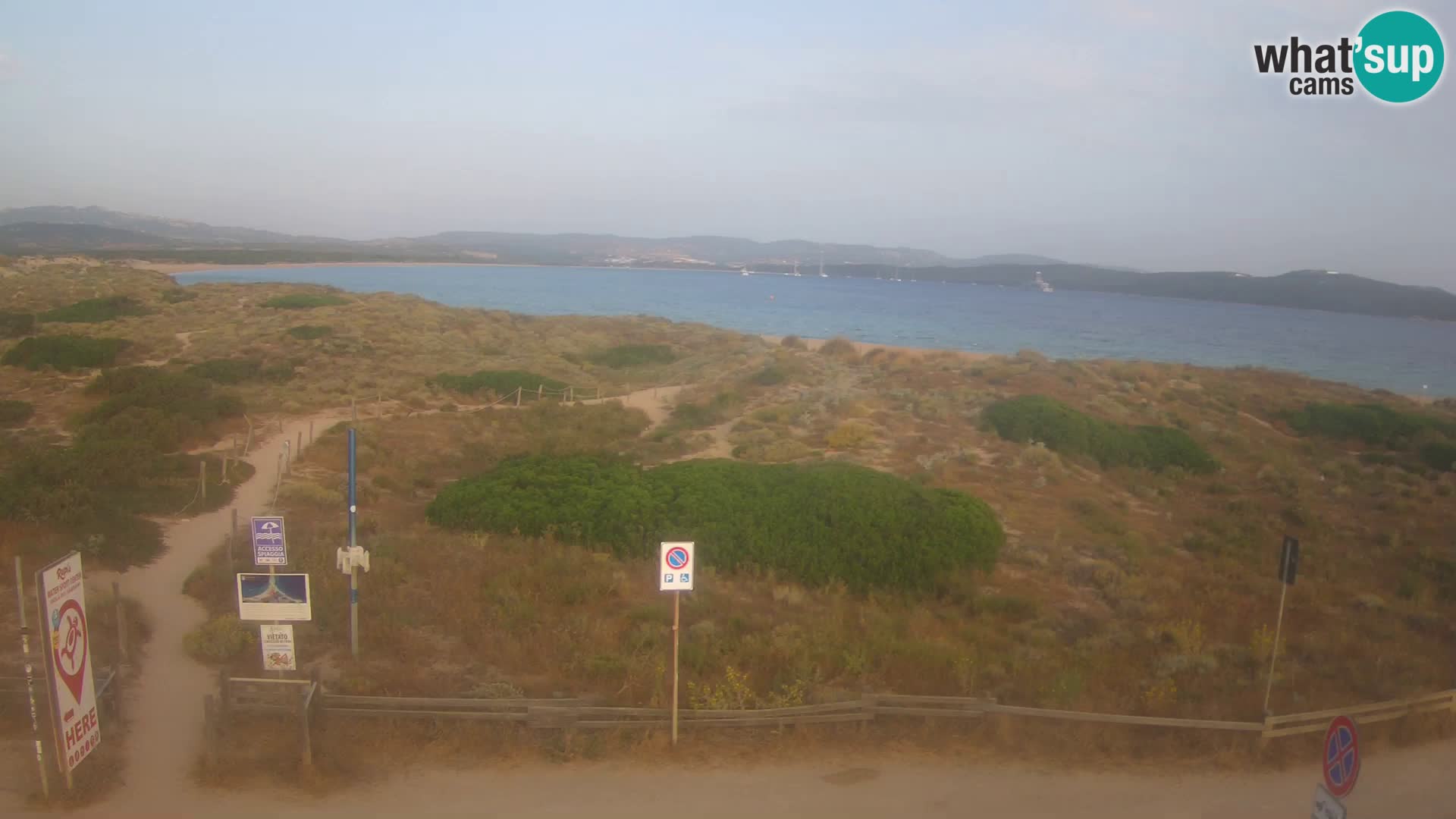 Web kamera plaža Porto Pollo – Rupi’s