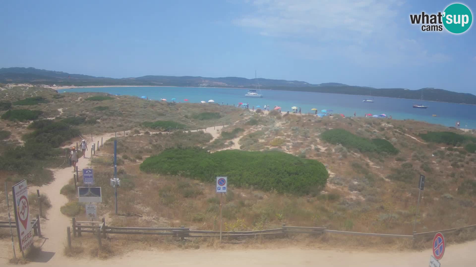 Spletna kamera plaža Porto Pollo – Rupi’s