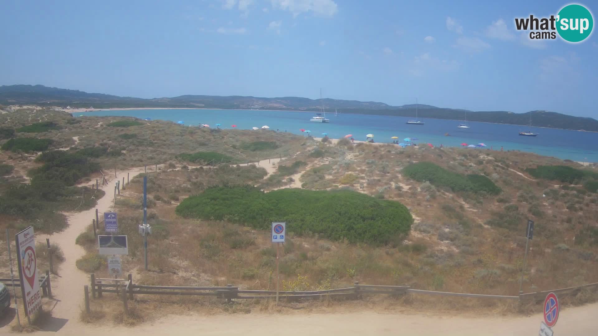 Web kamera plaža Porto Pollo – Rupi’s