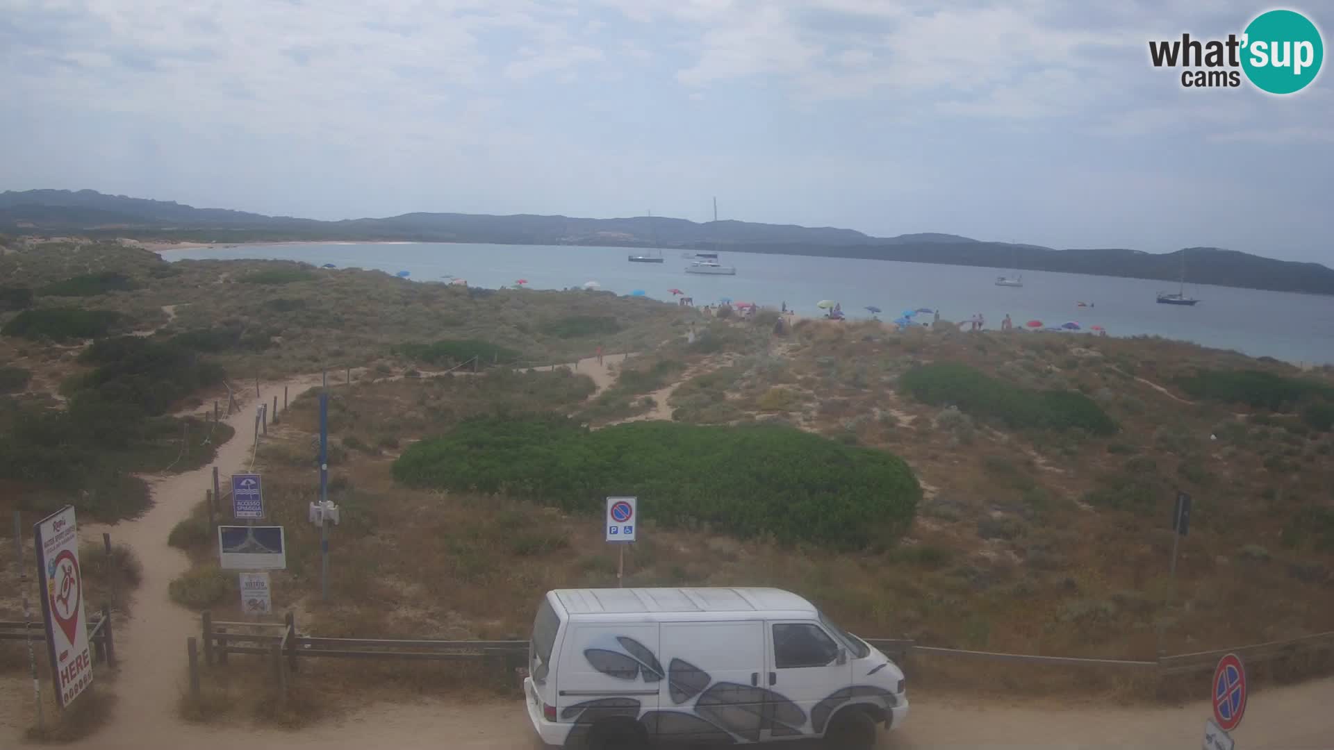 Web kamera plaža Porto Pollo – Rupi’s