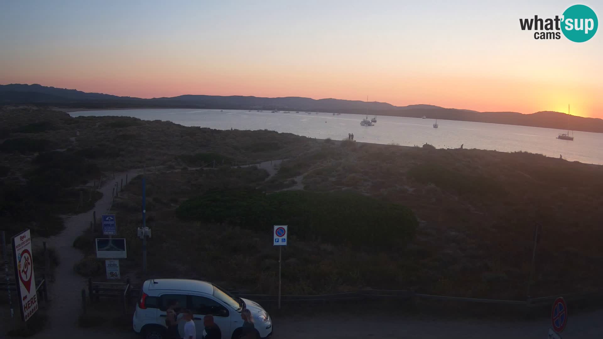 Spletna kamera plaža Porto Pollo – Rupi’s