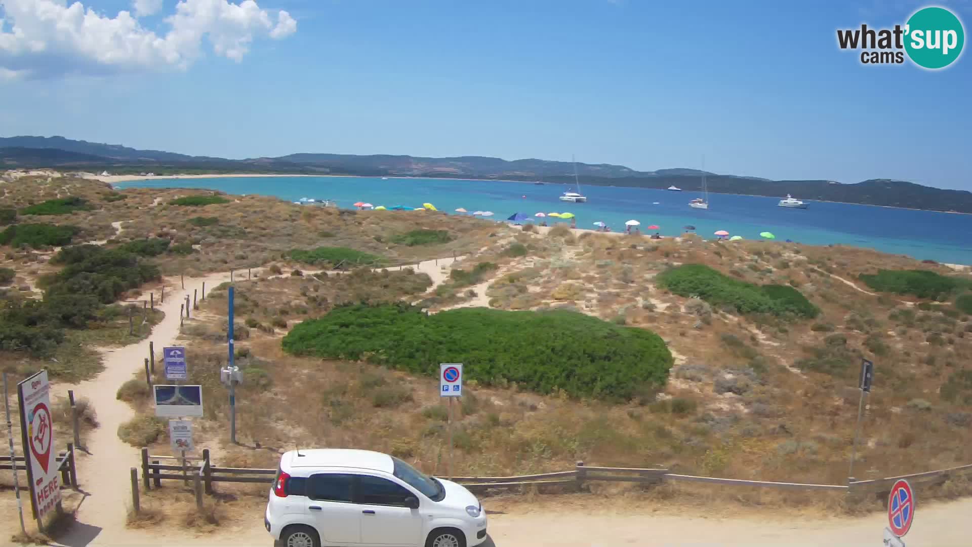 Web kamera plaža Porto Pollo – Rupi’s