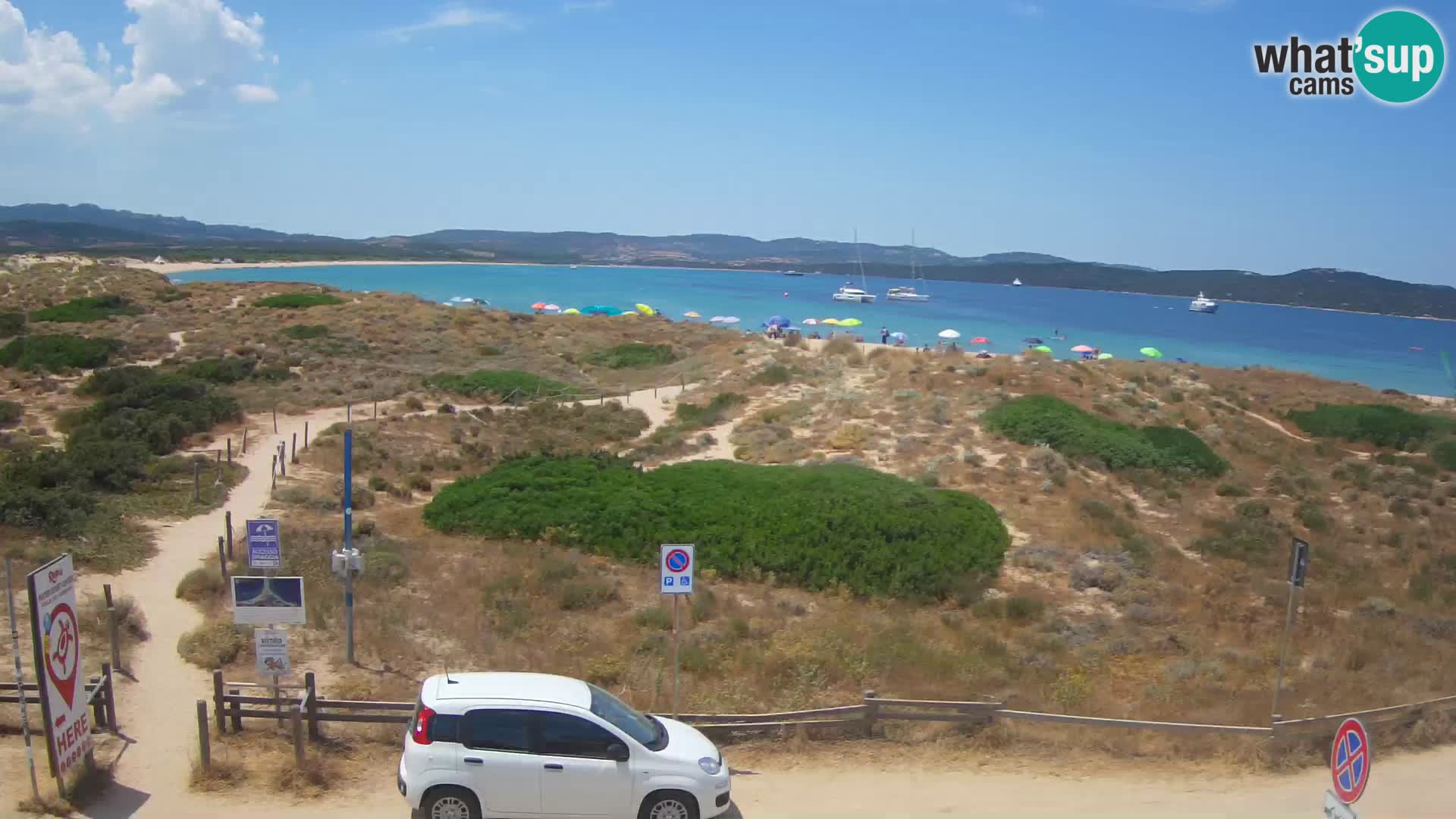 Web kamera plaža Porto Pollo – Rupi’s
