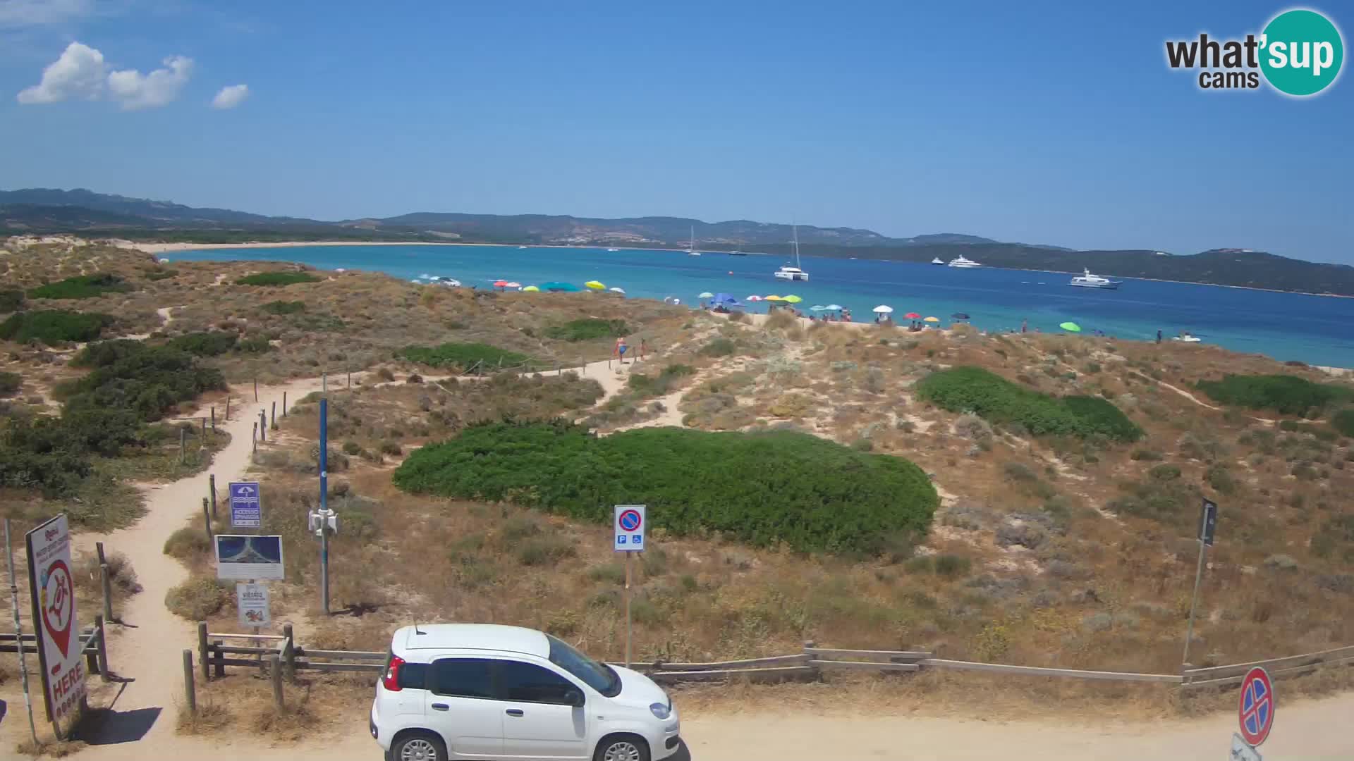 Web kamera plaža Porto Pollo – Rupi’s