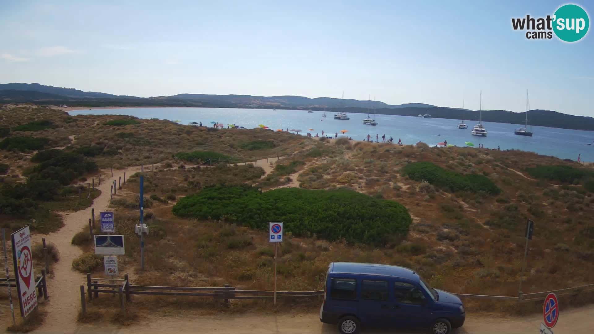 Spletna kamera plaža Porto Pollo – Rupi’s