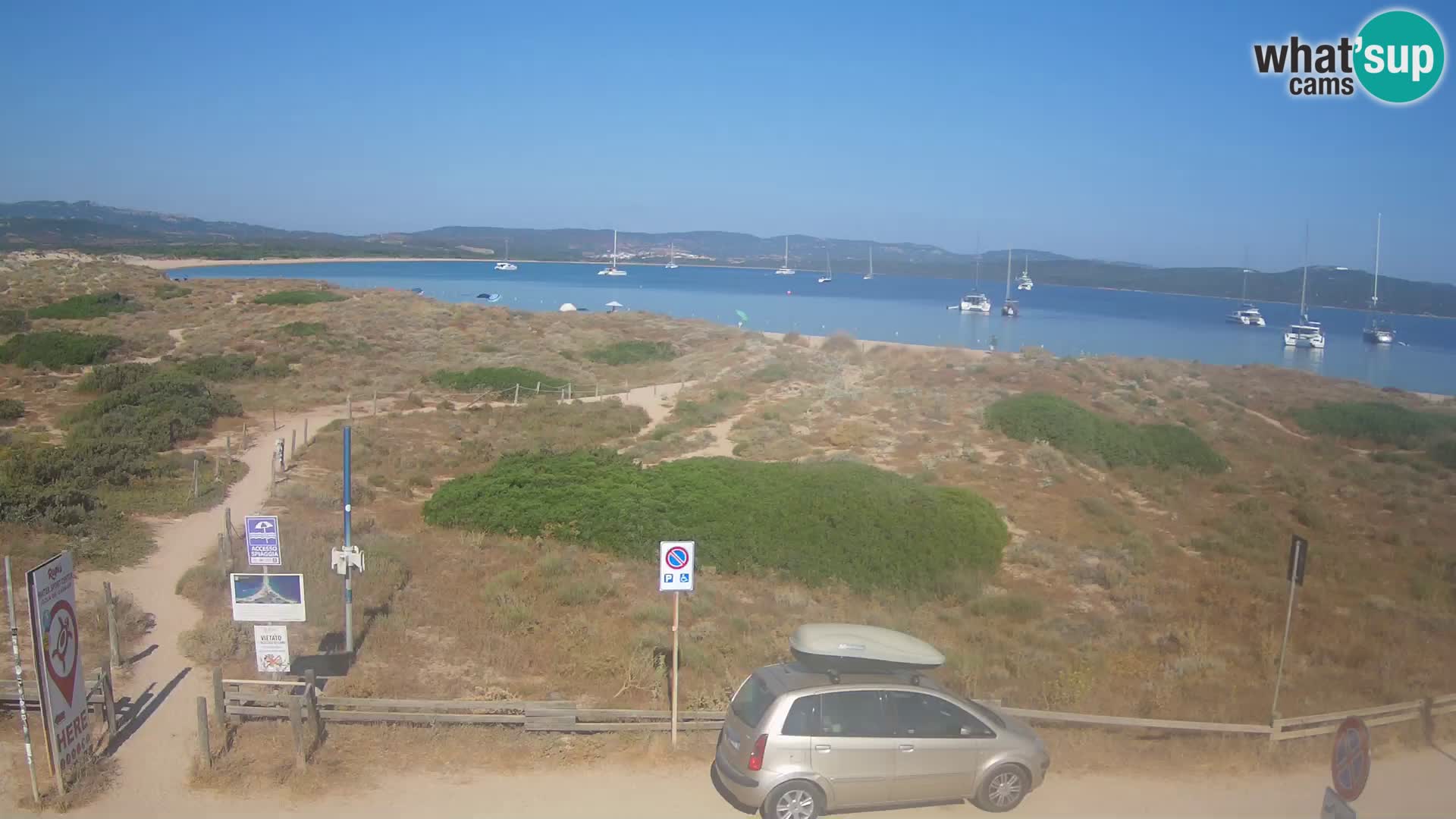 Web kamera plaža Porto Pollo – Rupi’s