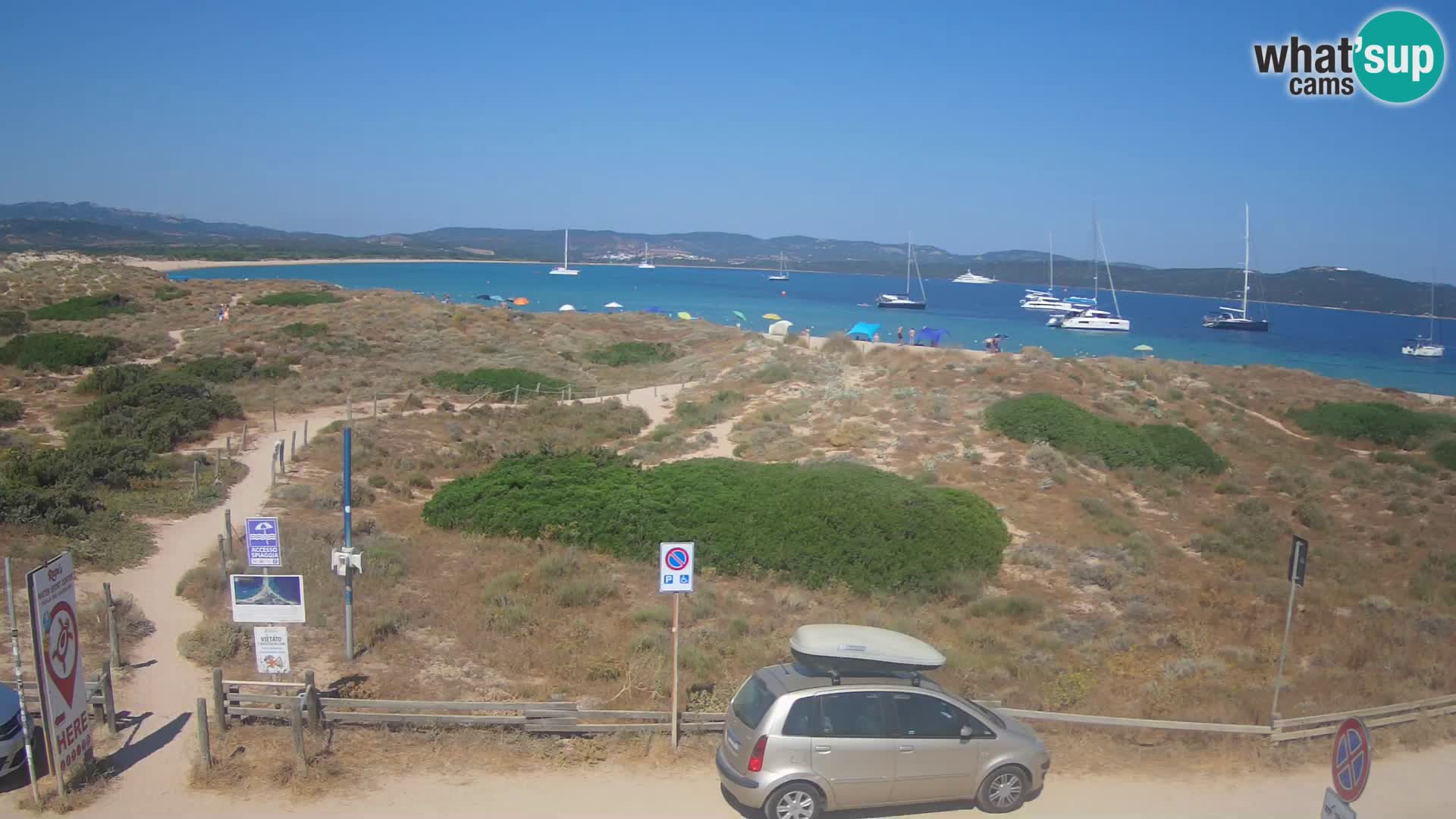 Webcam spiaggia Porto Pollo – Rupi’s bar