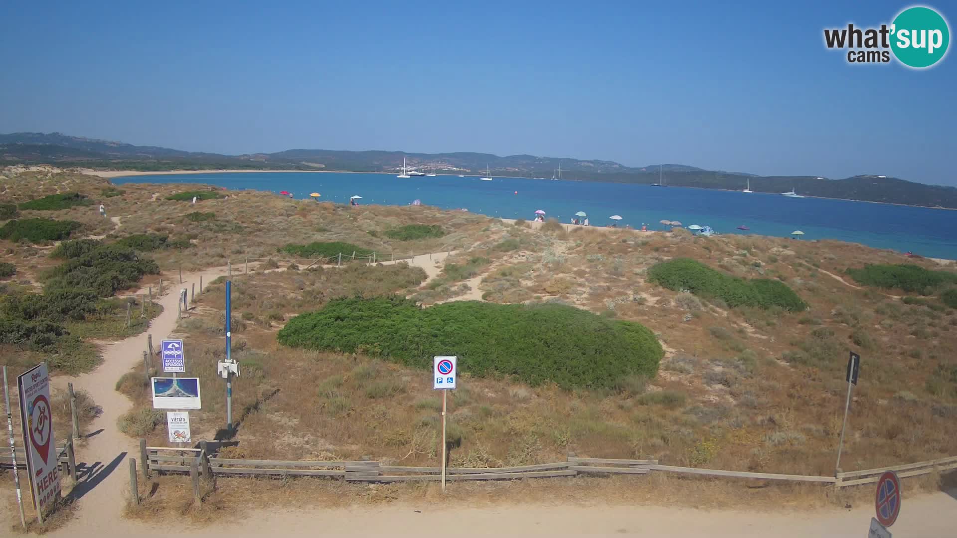 Web kamera plaža Porto Pollo – Rupi’s