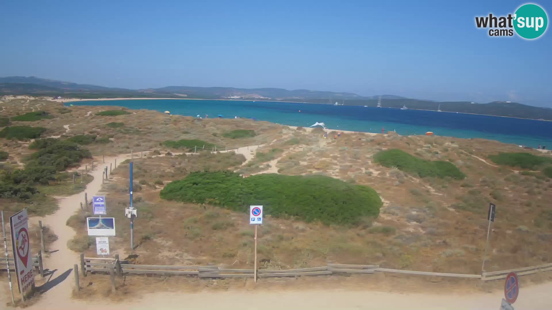 Spletna kamera plaža Porto Pollo – Rupi’s