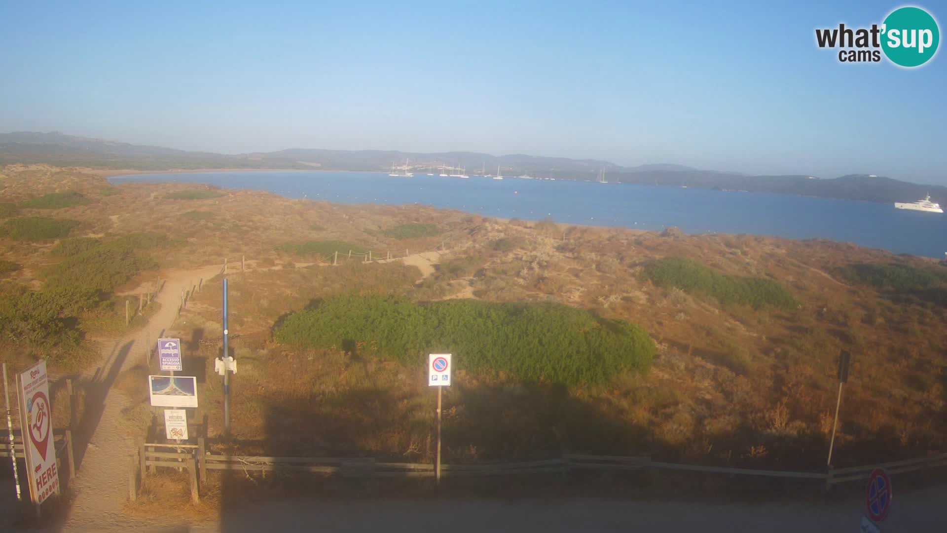 Spletna kamera plaža Porto Pollo – Rupi’s