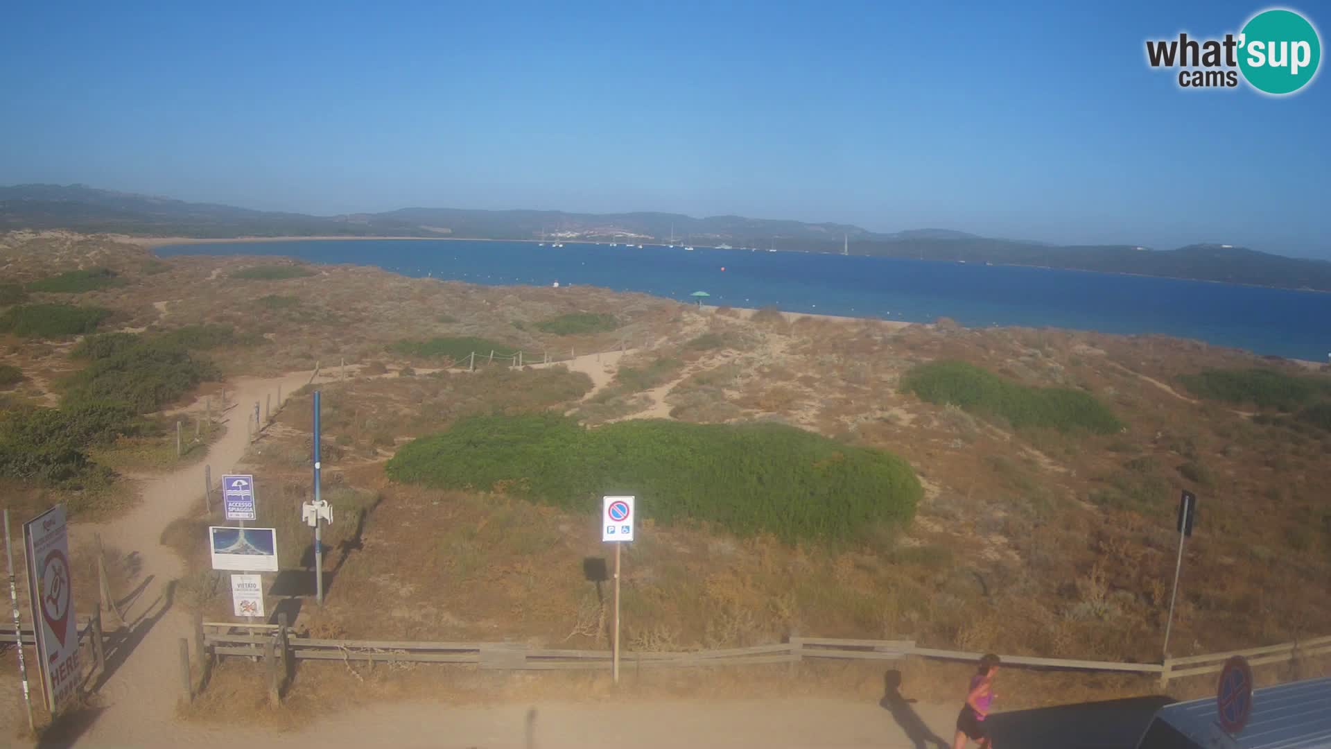 Web kamera plaža Porto Pollo – Rupi’s