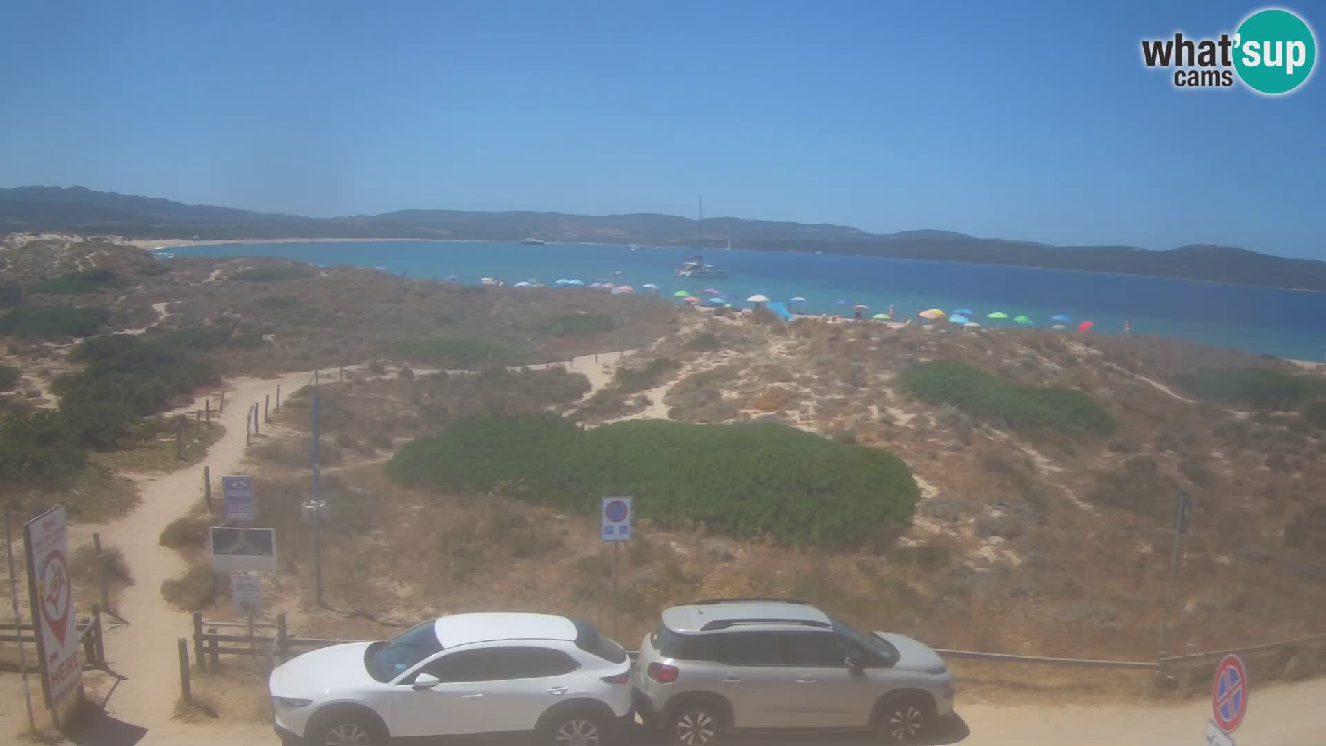 Spletna kamera plaža Porto Pollo – Rupi’s