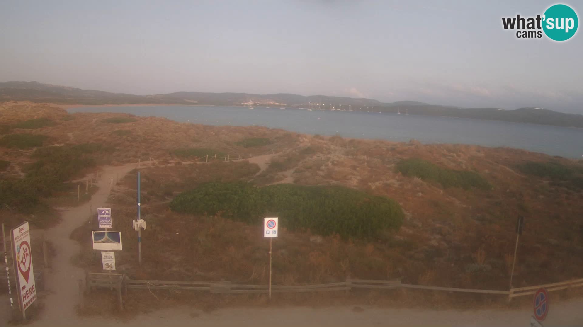 Spletna kamera plaža Porto Pollo – Rupi’s