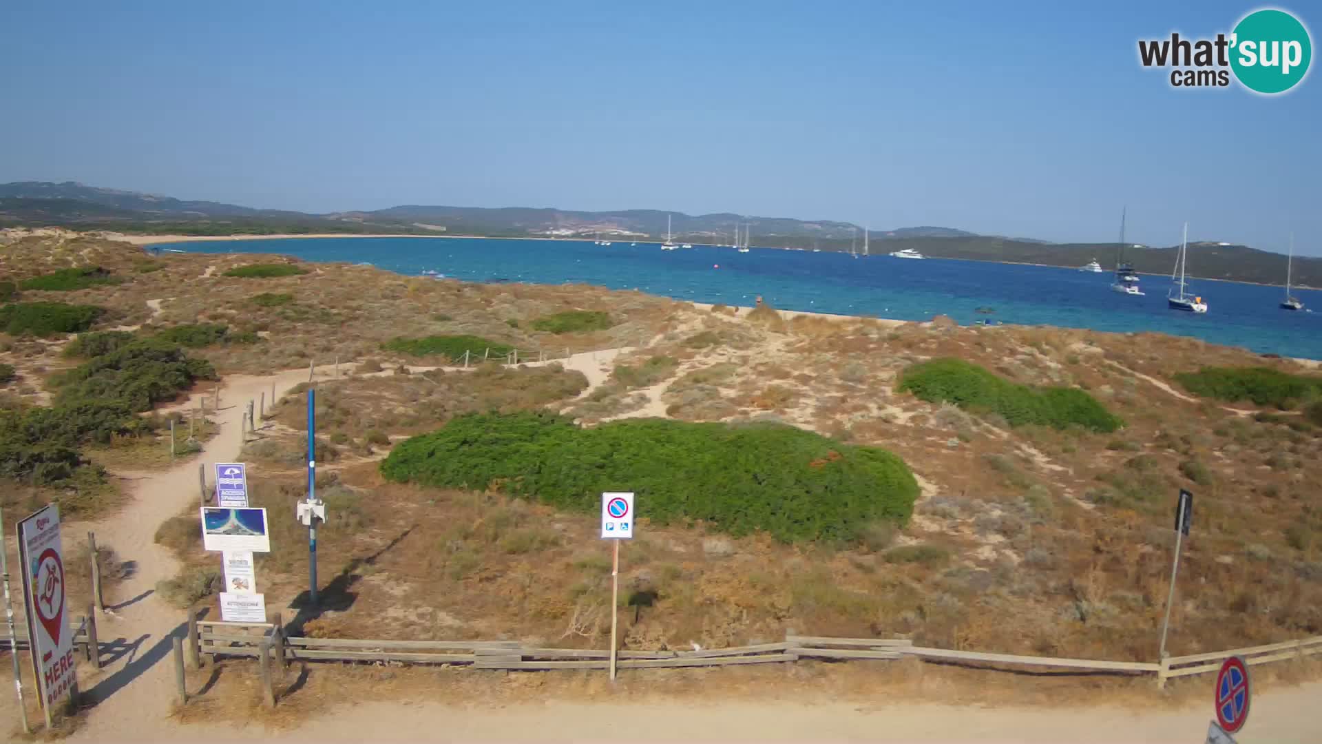 Web kamera plaža Porto Pollo – Rupi’s