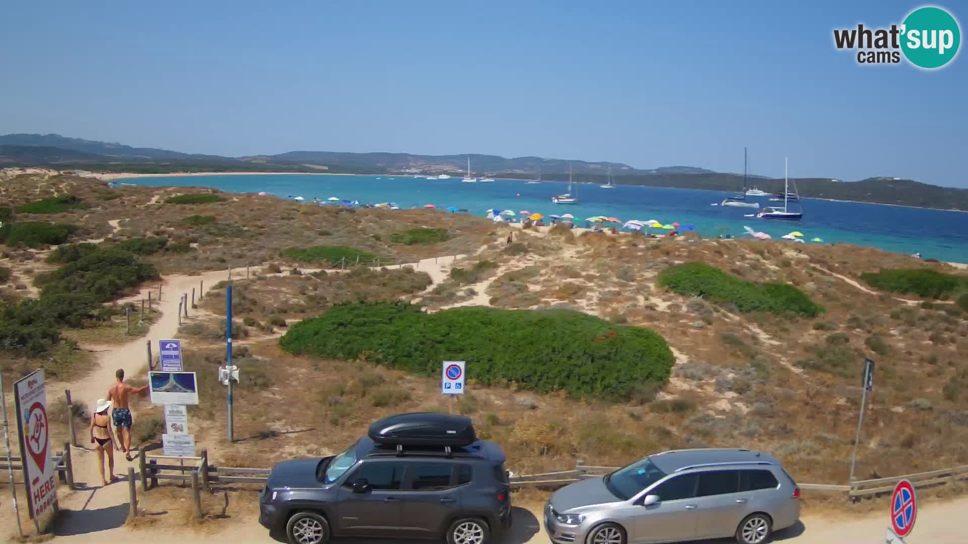 Web kamera plaža Porto Pollo – Rupi’s
