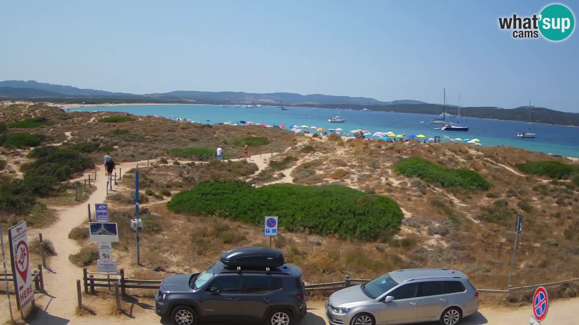 Web kamera plaža Porto Pollo – Rupi’s