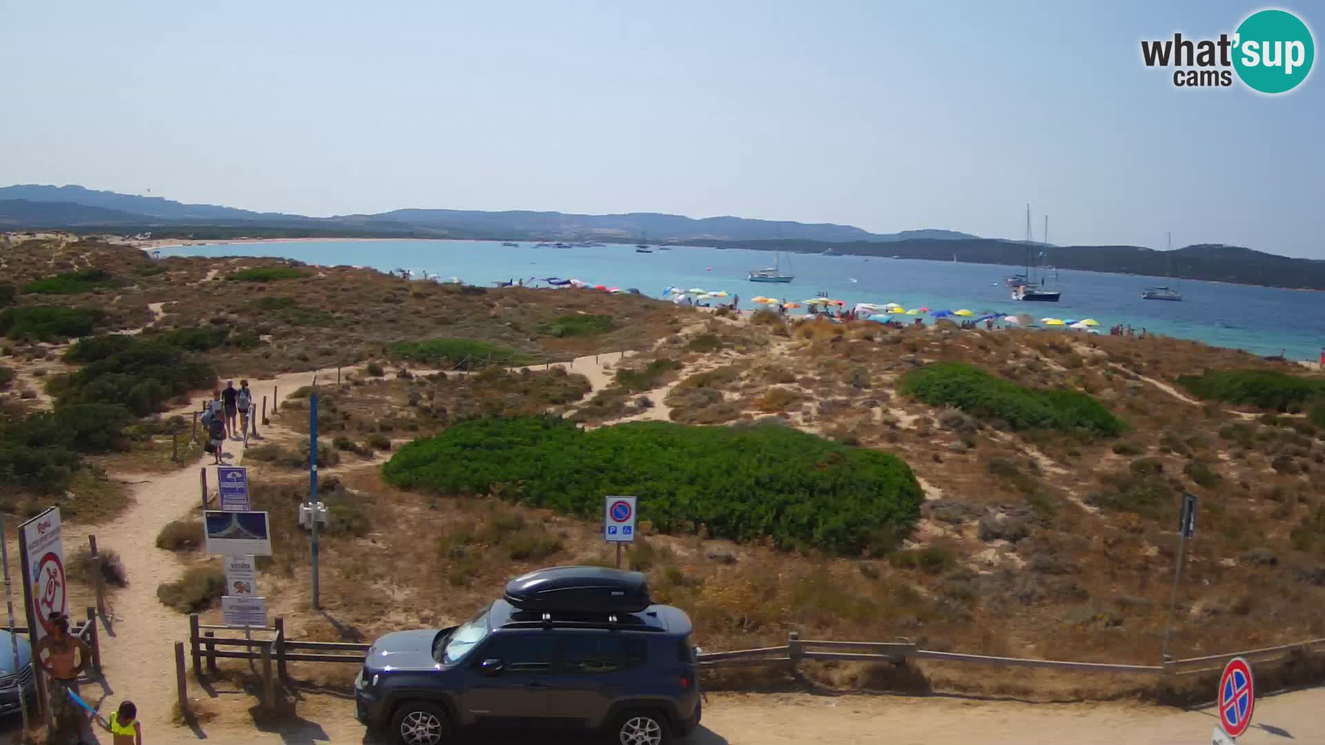 Spletna kamera plaža Porto Pollo – Rupi’s