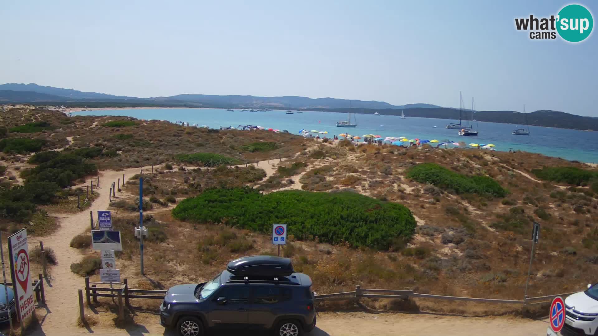 Web kamera plaža Porto Pollo – Rupi’s