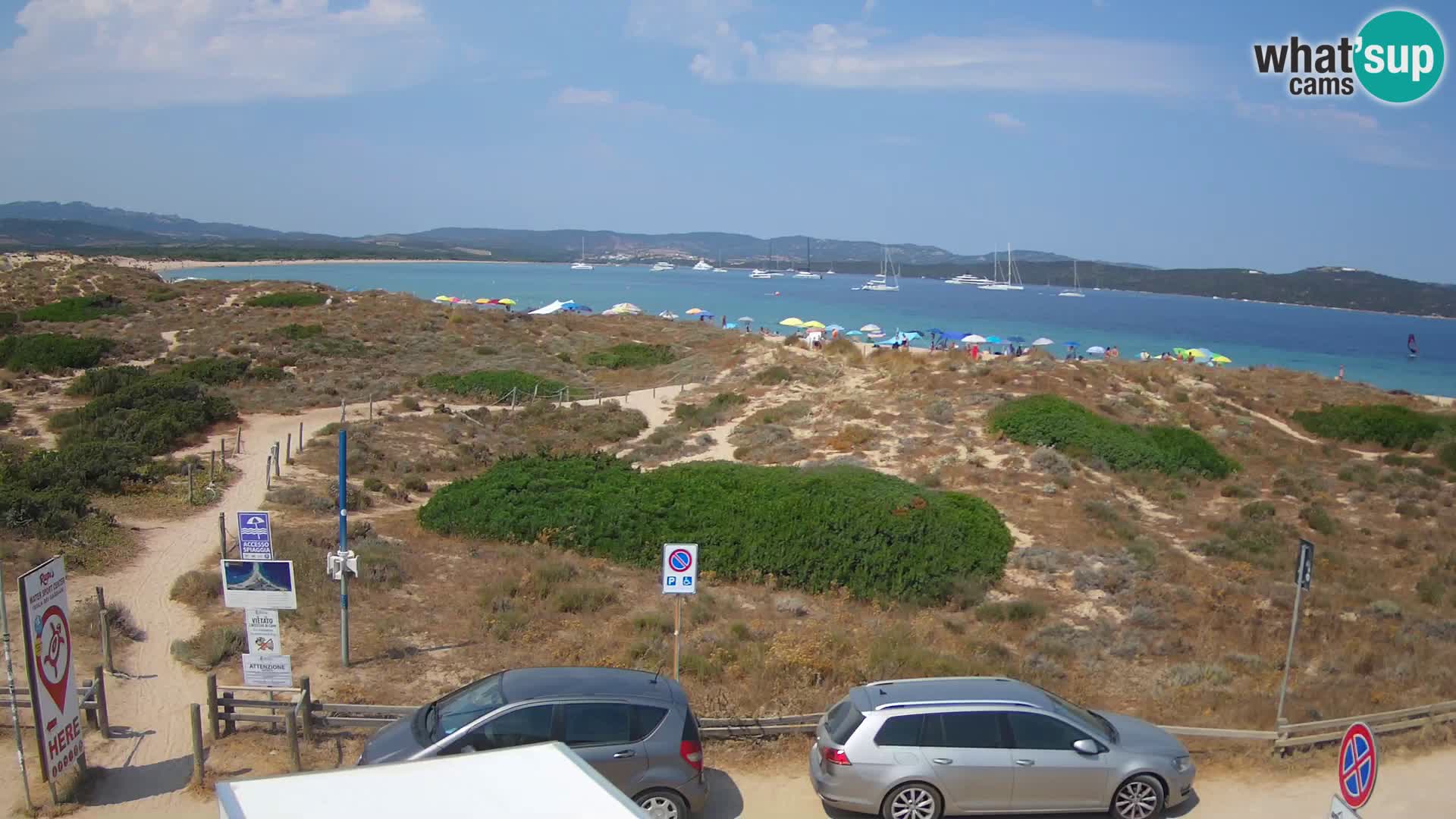 Web kamera plaža Porto Pollo – Rupi’s
