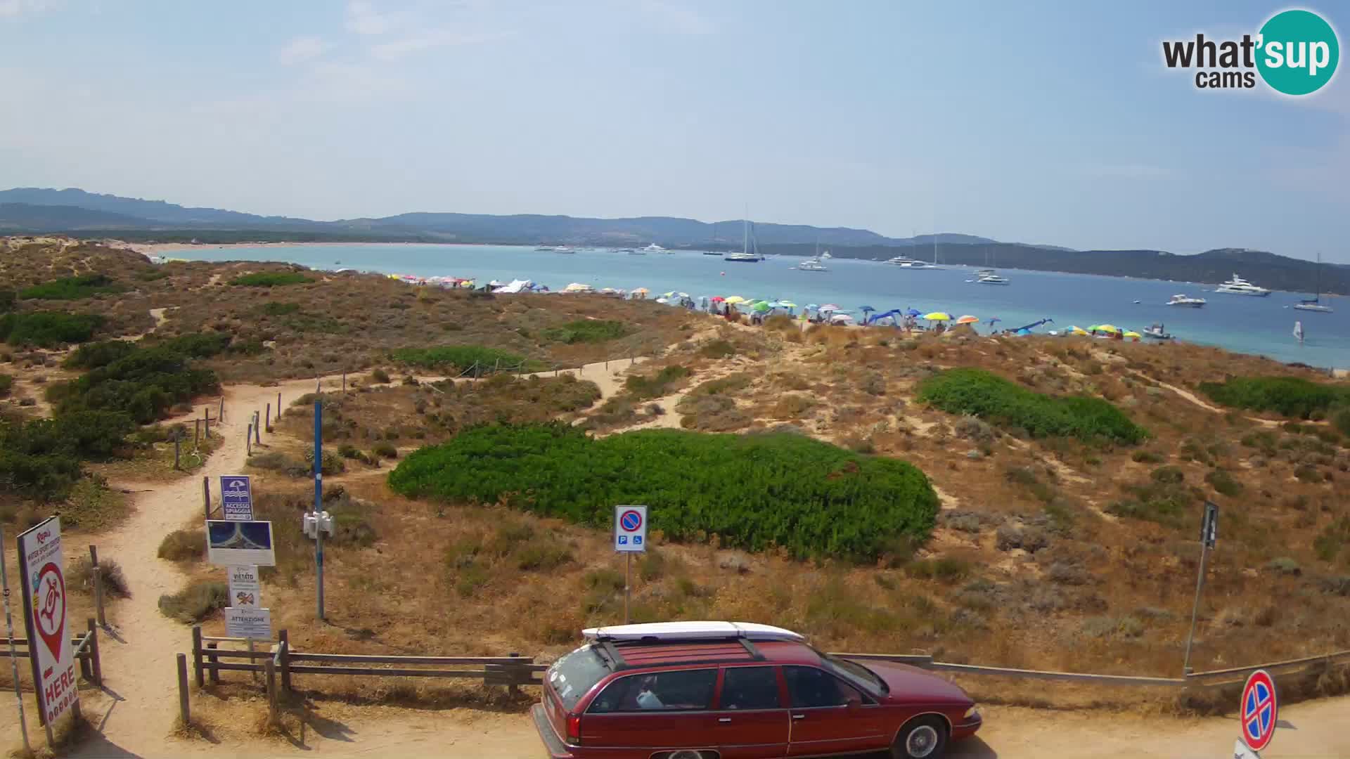 Web kamera plaža Porto Pollo – Rupi’s